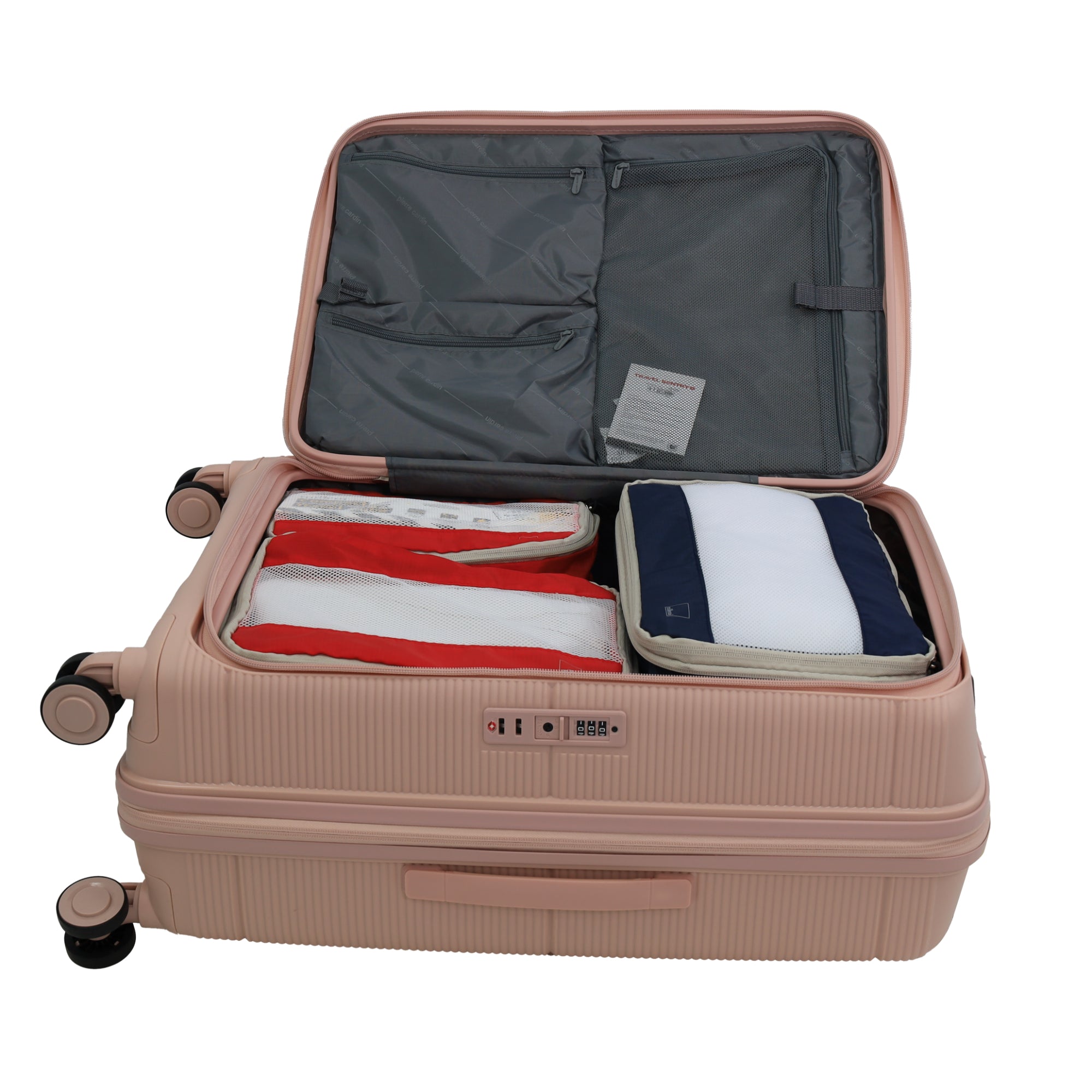 Pierre Cardin 80cm LARGE Hard Shell Suitcase