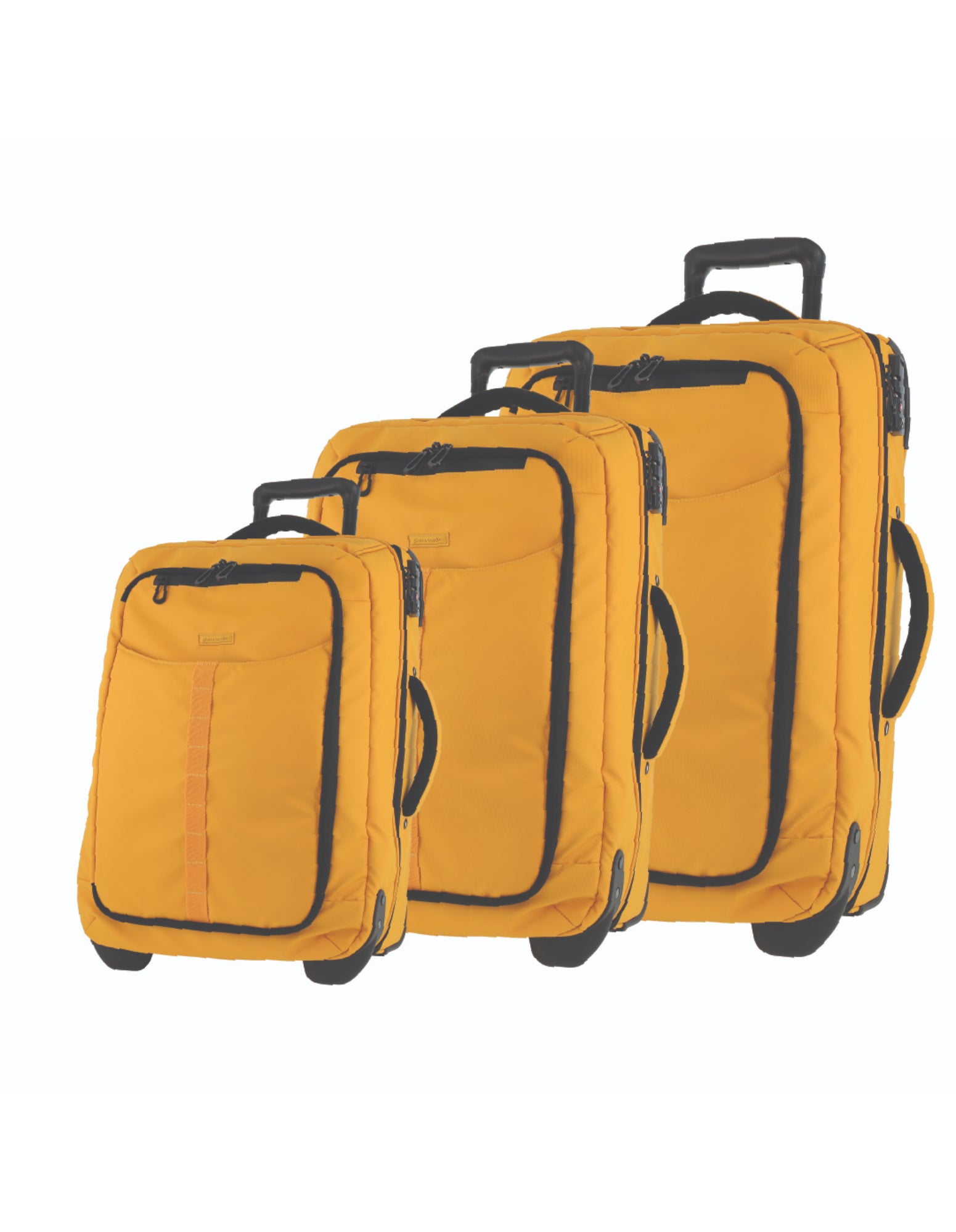 Pierre Cardin Soft-shell 3-Piece Trolley