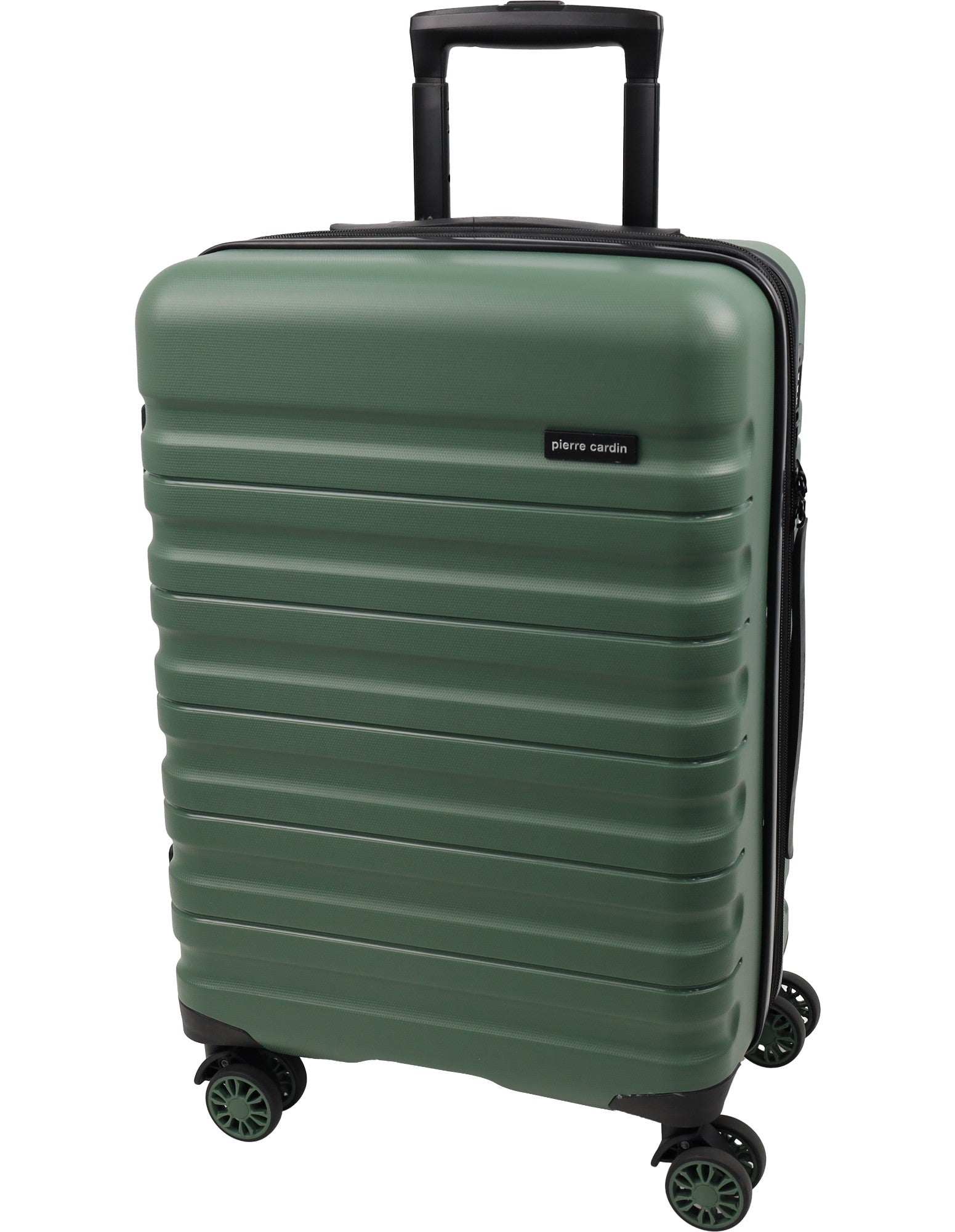 Pierre Cardin 54cm CABIN Hard Shell Suitcase in Moss