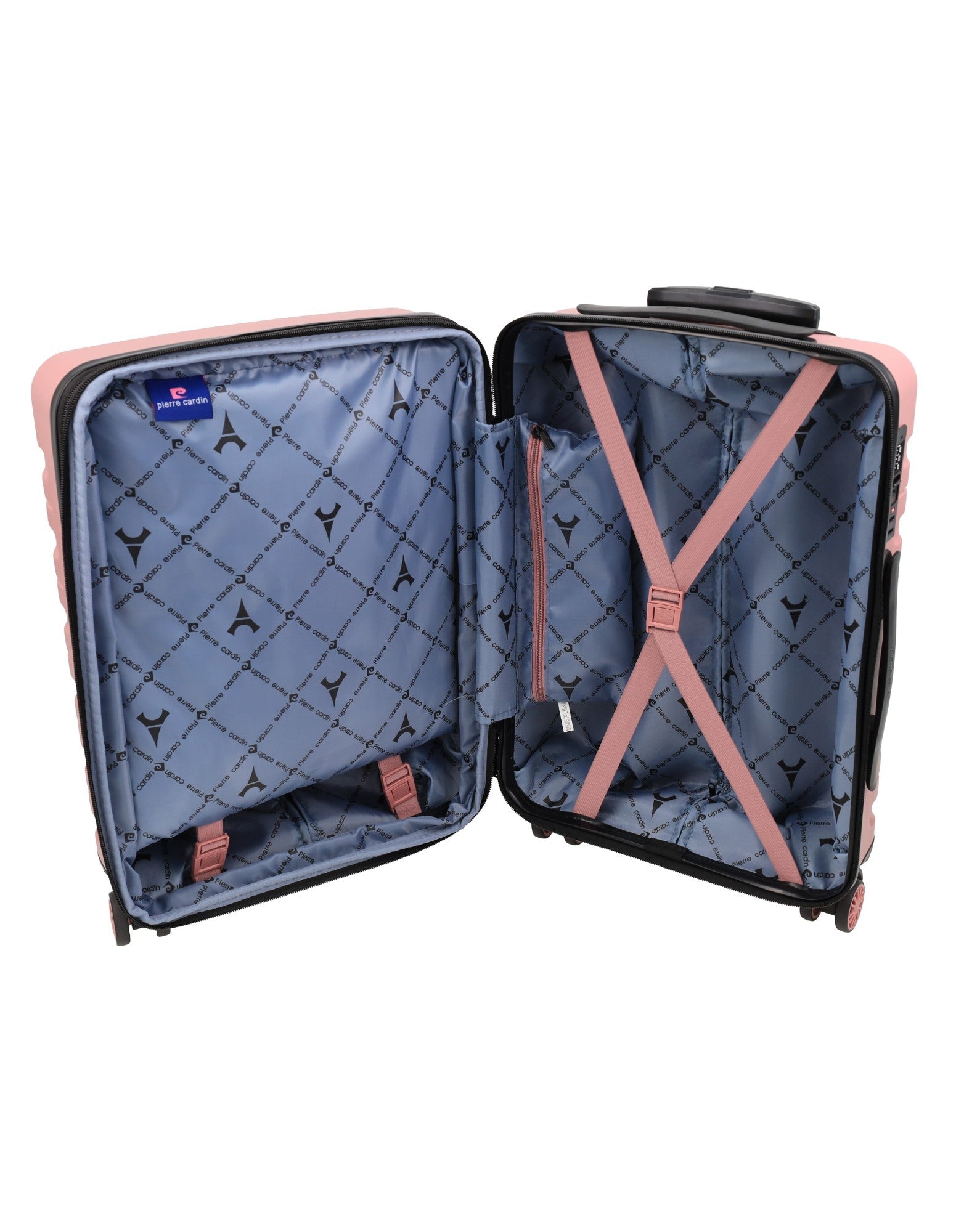 Pierre Cardin 54cm CABIN Hard Shell Suitcase in Rose
