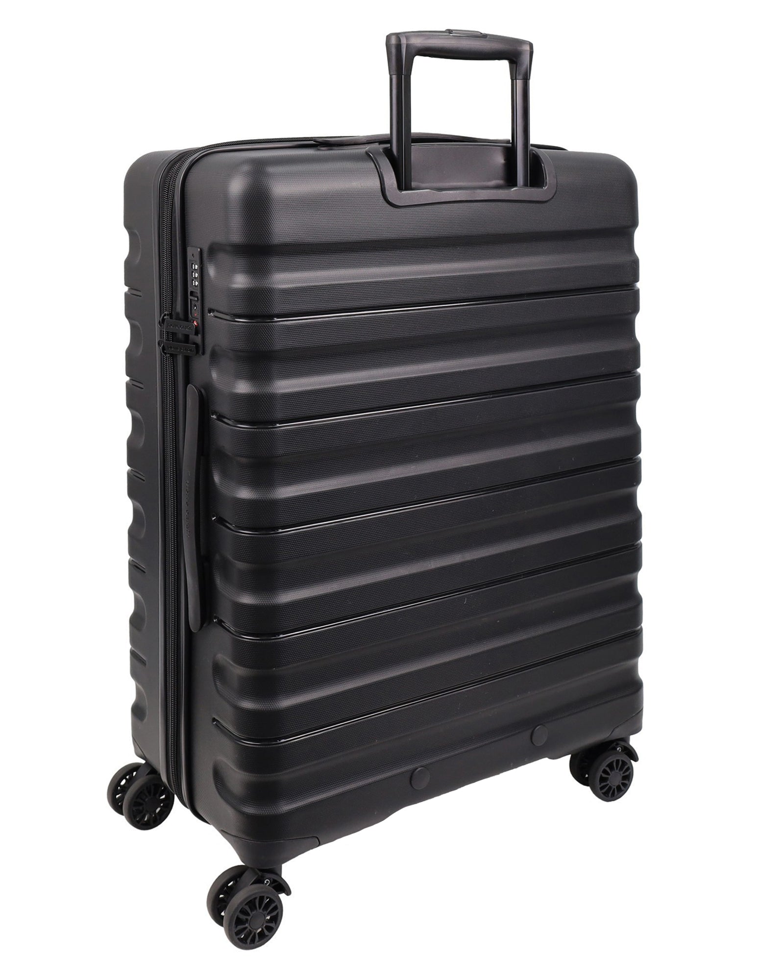 Pierre Cardin 70cm MEDIUM Hard Shell Suitcase in Black