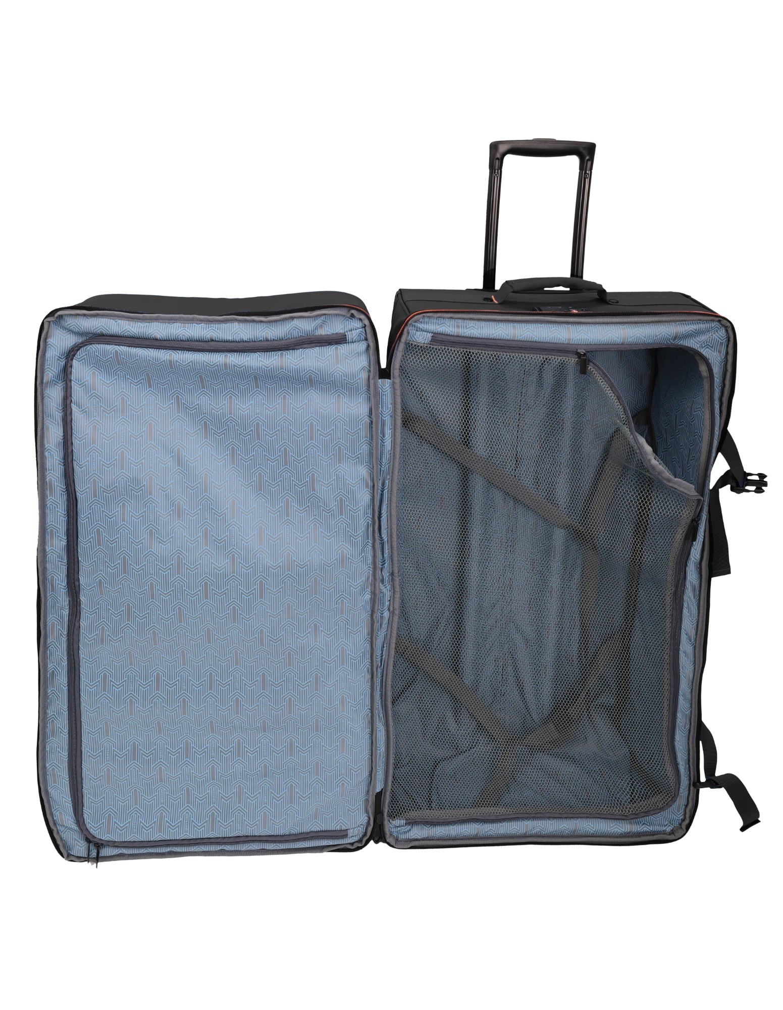 Pierre Cardin 72cm MEDIUM Water-Repellent Trolley Case in Black