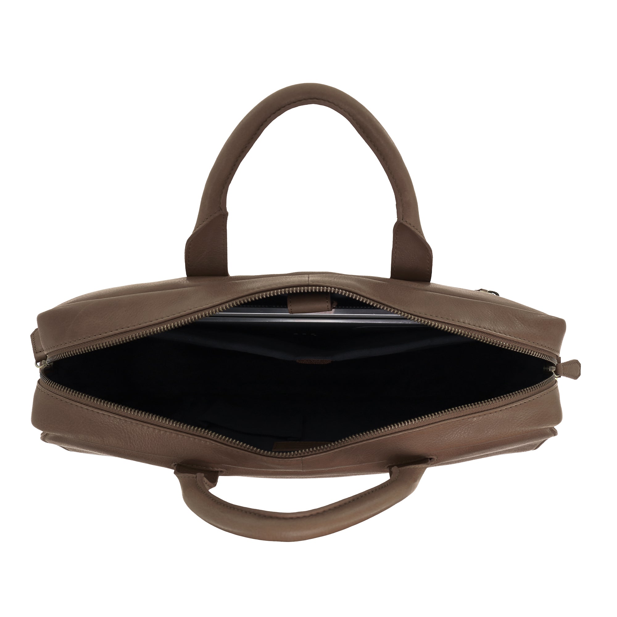 Pierre Cardin Men's Leather Classic Messenger/Computer Bag