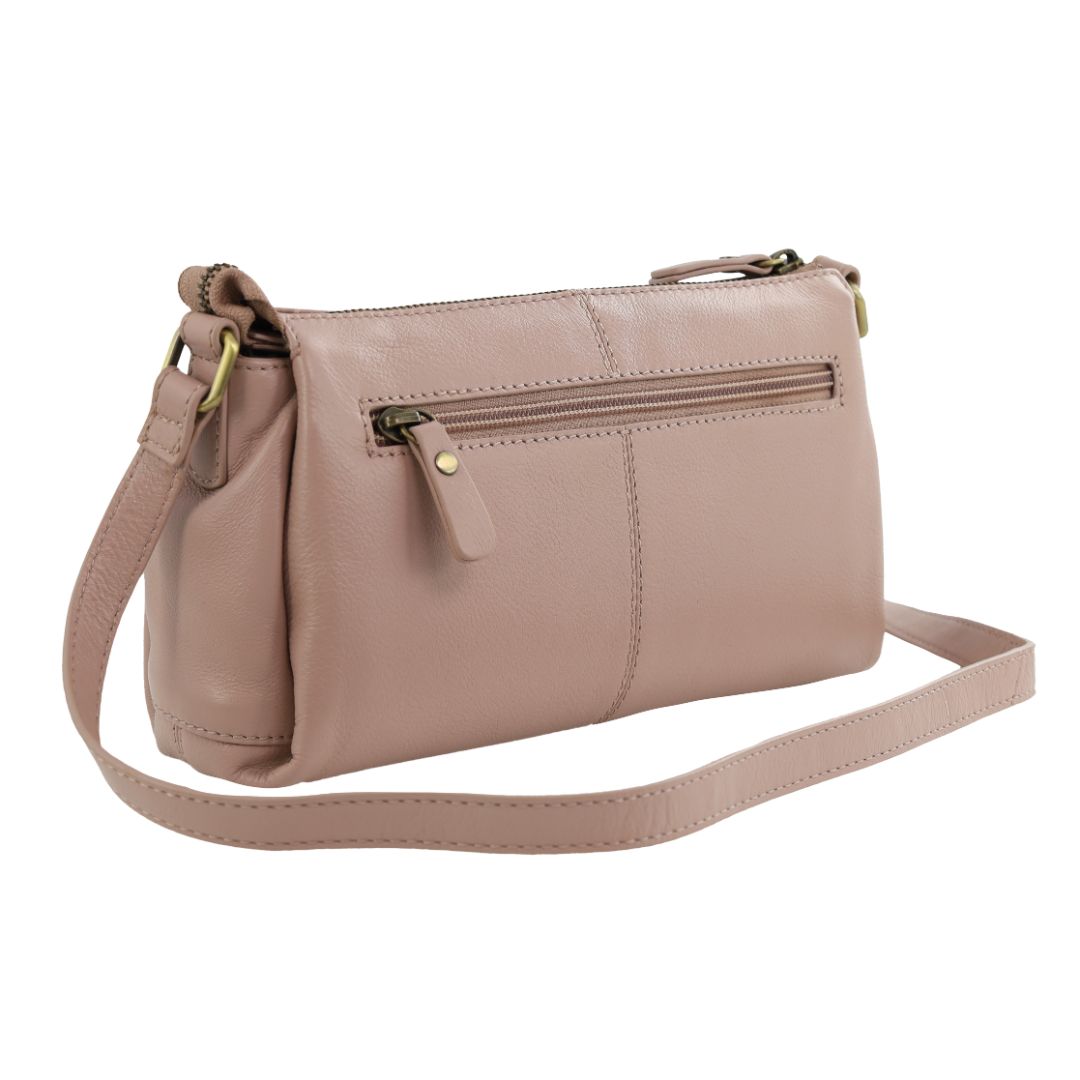 Pierre Cardin Ladies Leather Durable Crossbody Bag