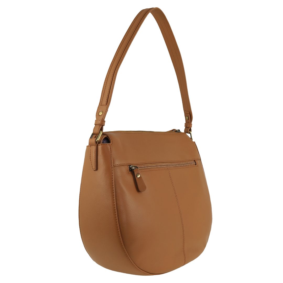 Pierre Cardin Ladies Leather Classic Hobo Bag