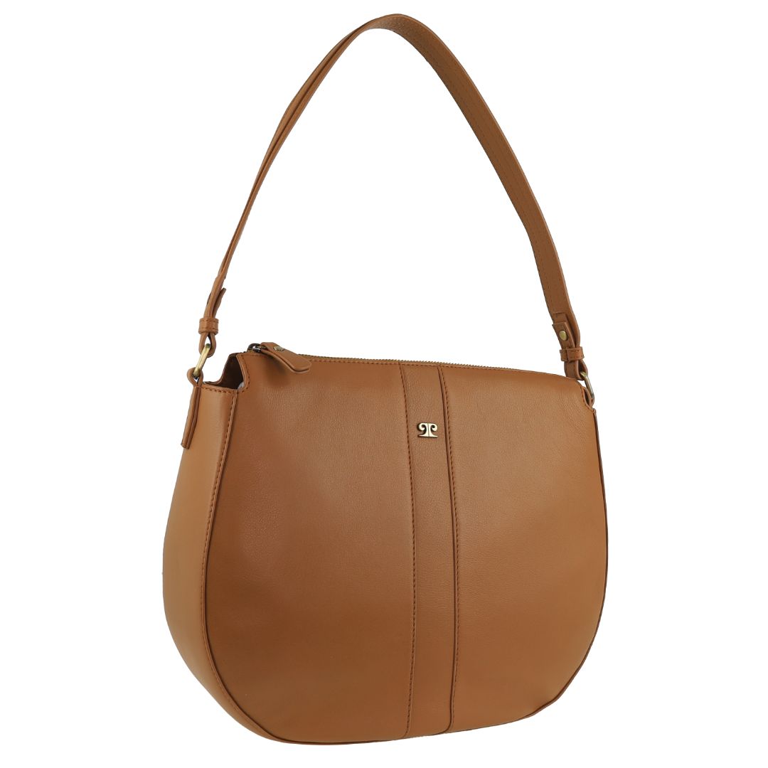 Pierre Cardin Ladies Leather Classic Hobo Bag