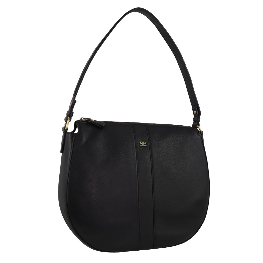 Pierre Cardin Ladies Leather Classic Hobo Bag