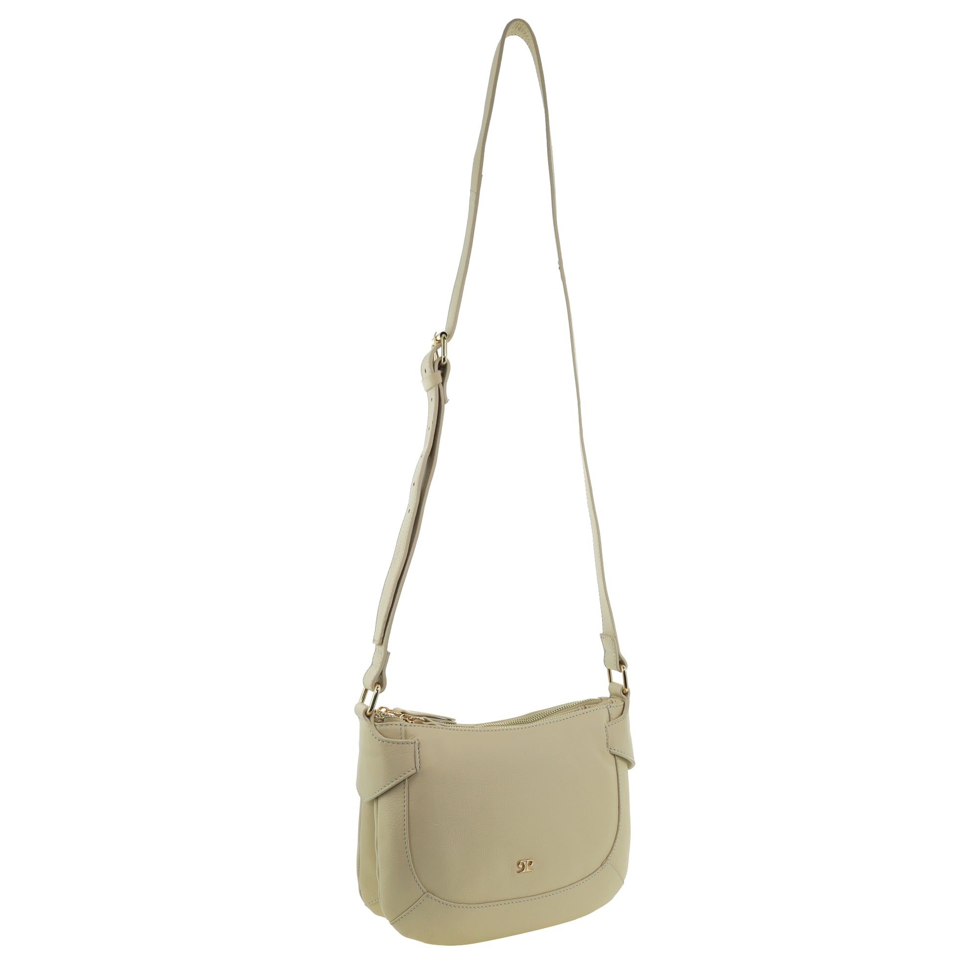 Pierre Cardin Ladies Leather Sleek Crossbody Bag