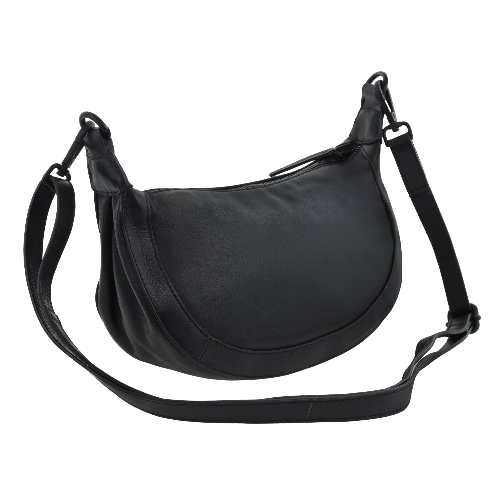 Pierre Cardin Ladies Leather Crescent Crossbody Bag