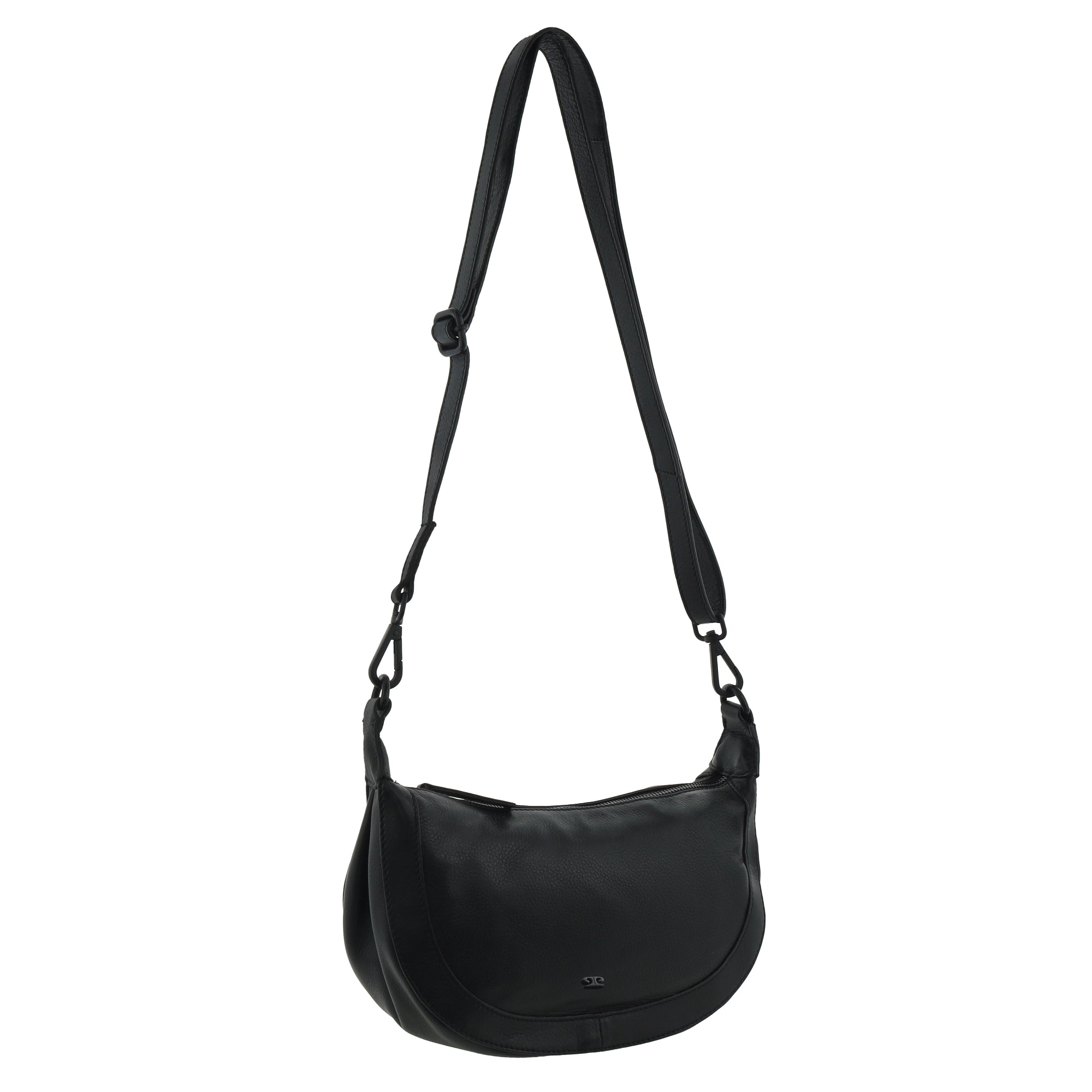 Pierre Cardin Ladies Leather Crescent Crossbody Bag