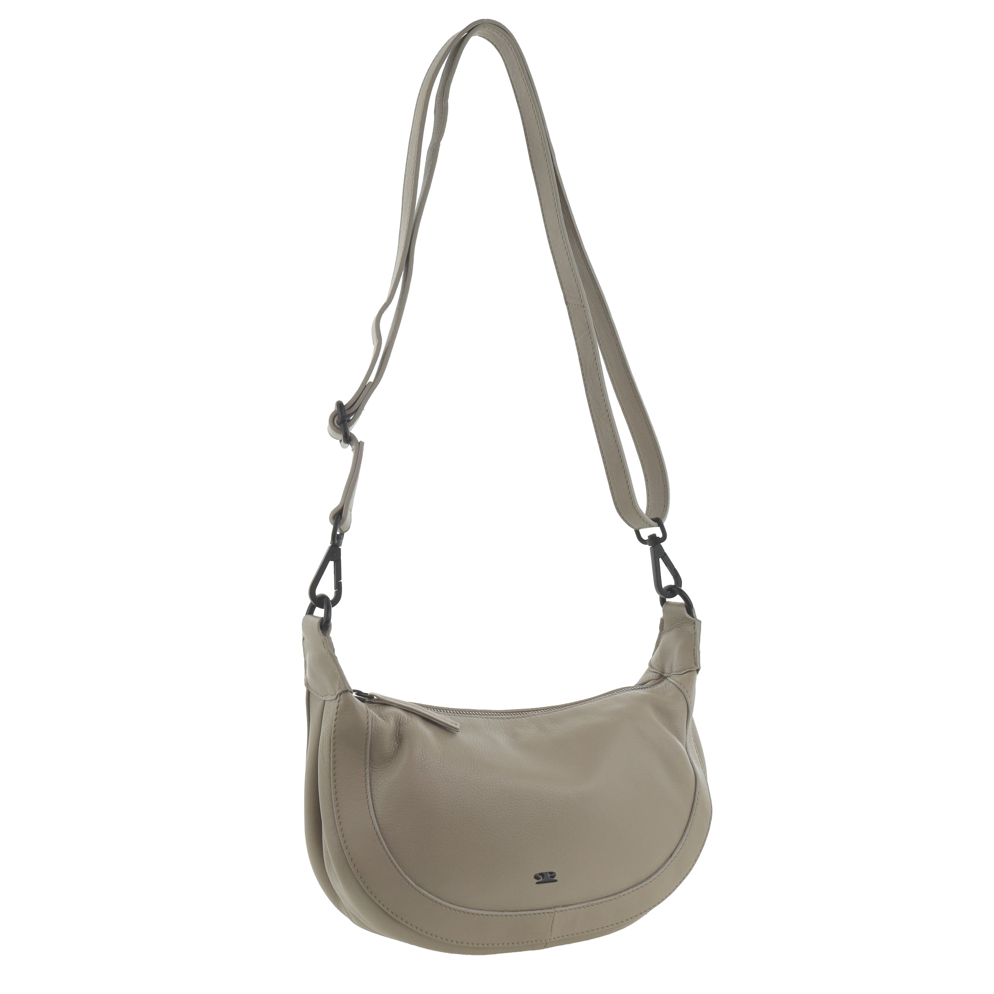 Pierre Cardin Ladies Leather Crescent Crossbody Bag