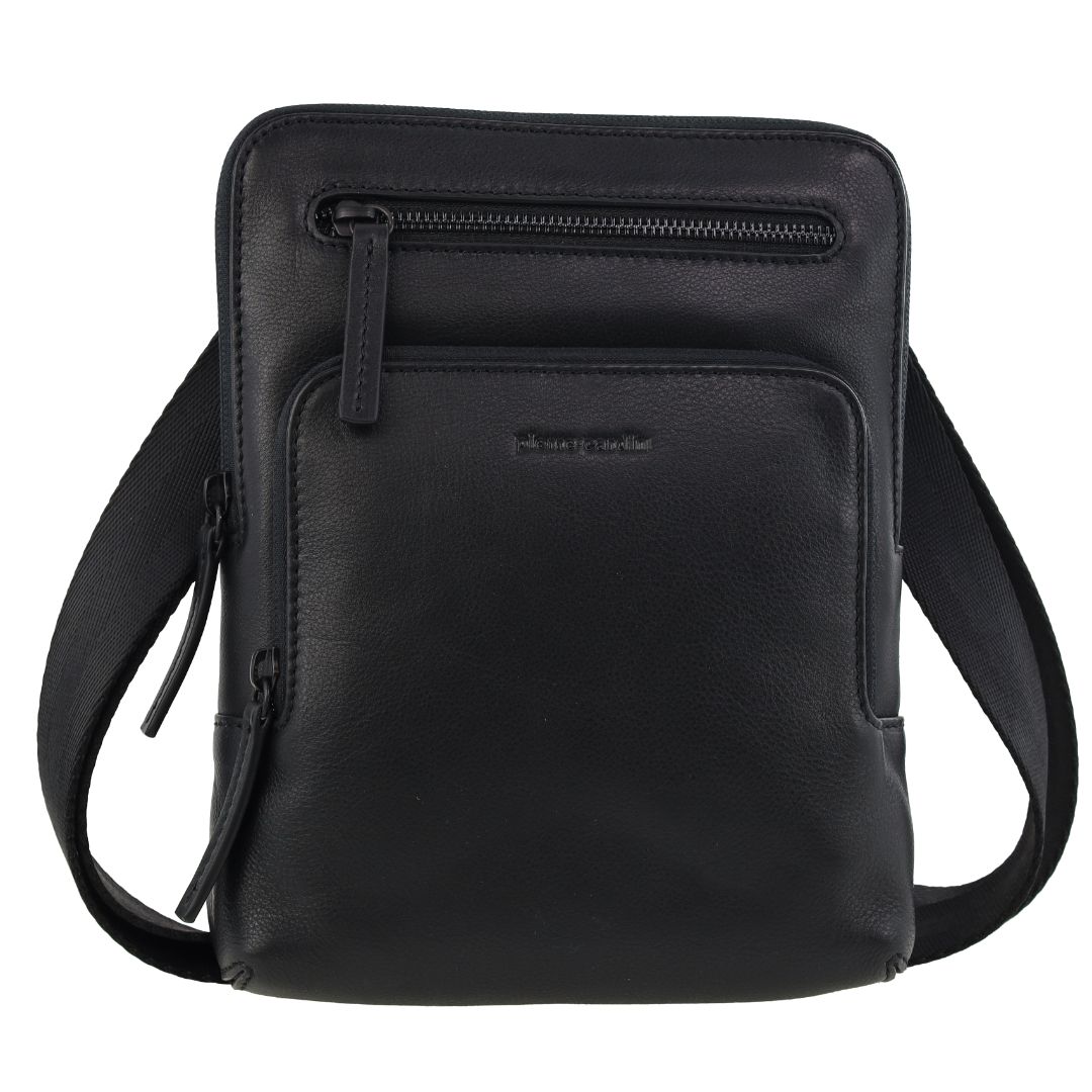 Pierre Cardin Men's Leather Casual Crossbody Bag