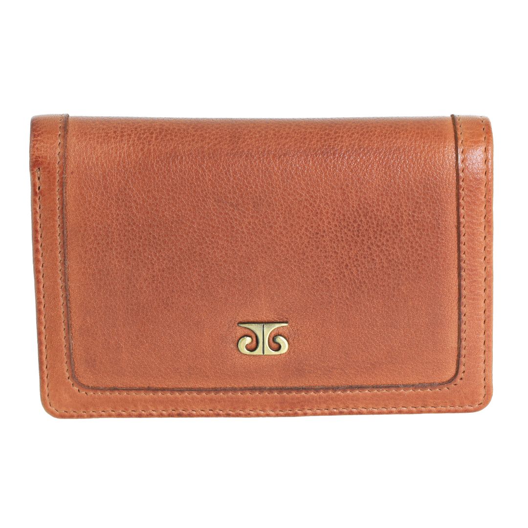 Pierre Cardin Ladies Leather Snap Button Bi-Fold Wallet