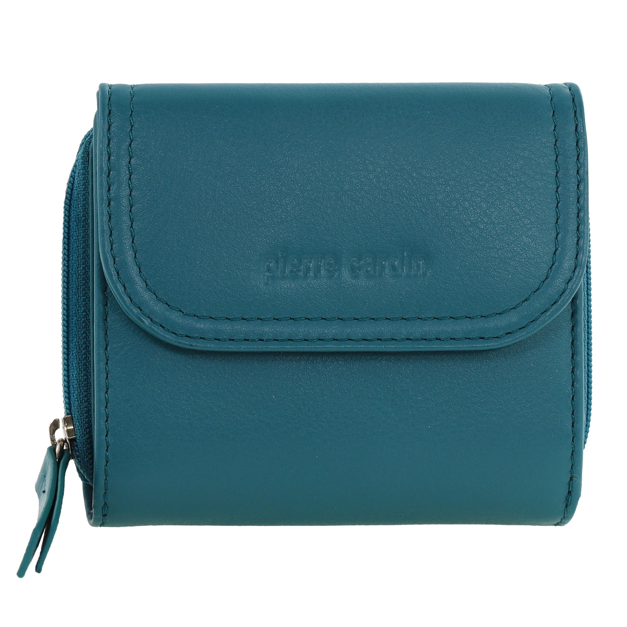 Pierre Cardin Ladies Leather Tri-Fold Tab Wallet
