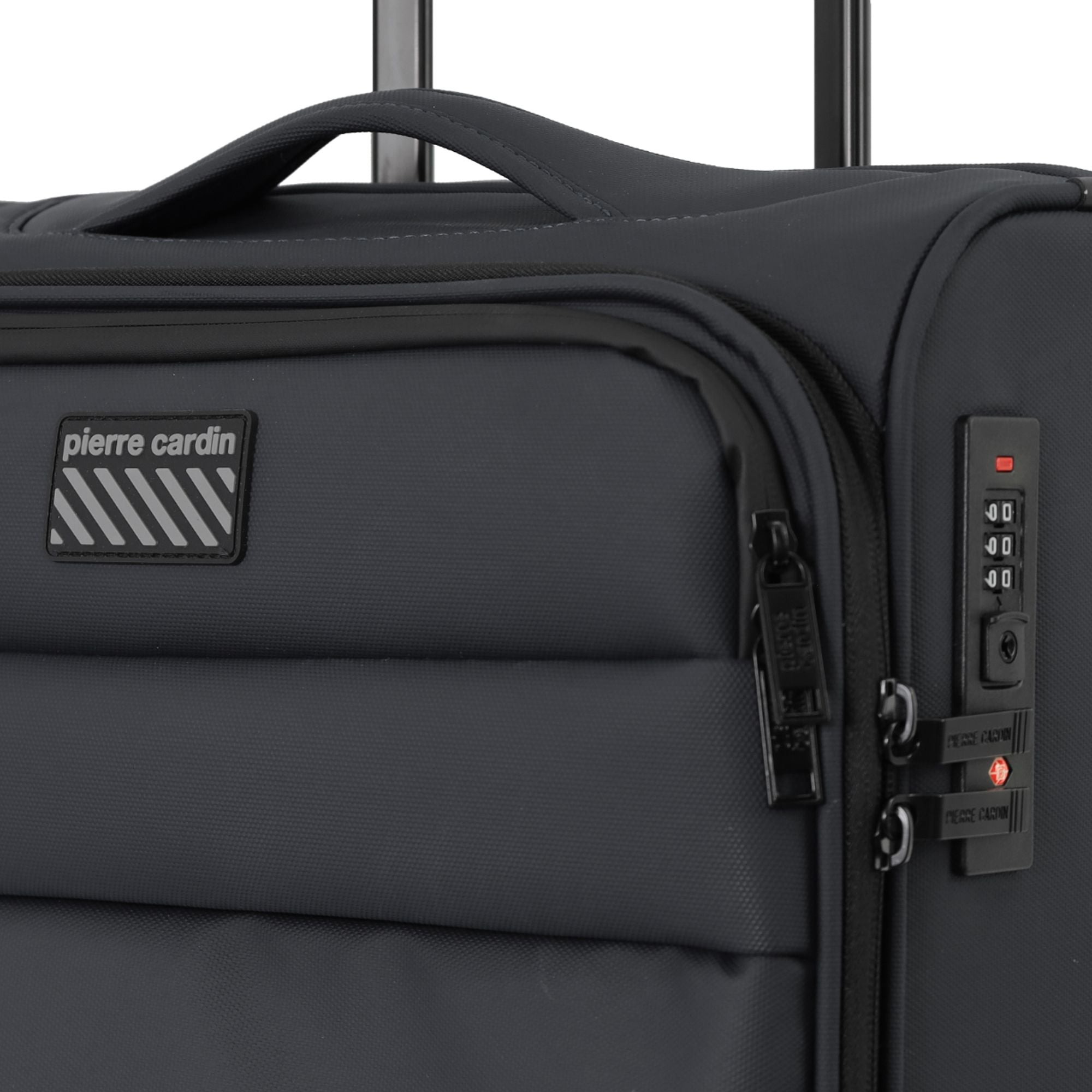 Pierre Cardin 3-Piece Set Soft Water-Repellent Suitcase