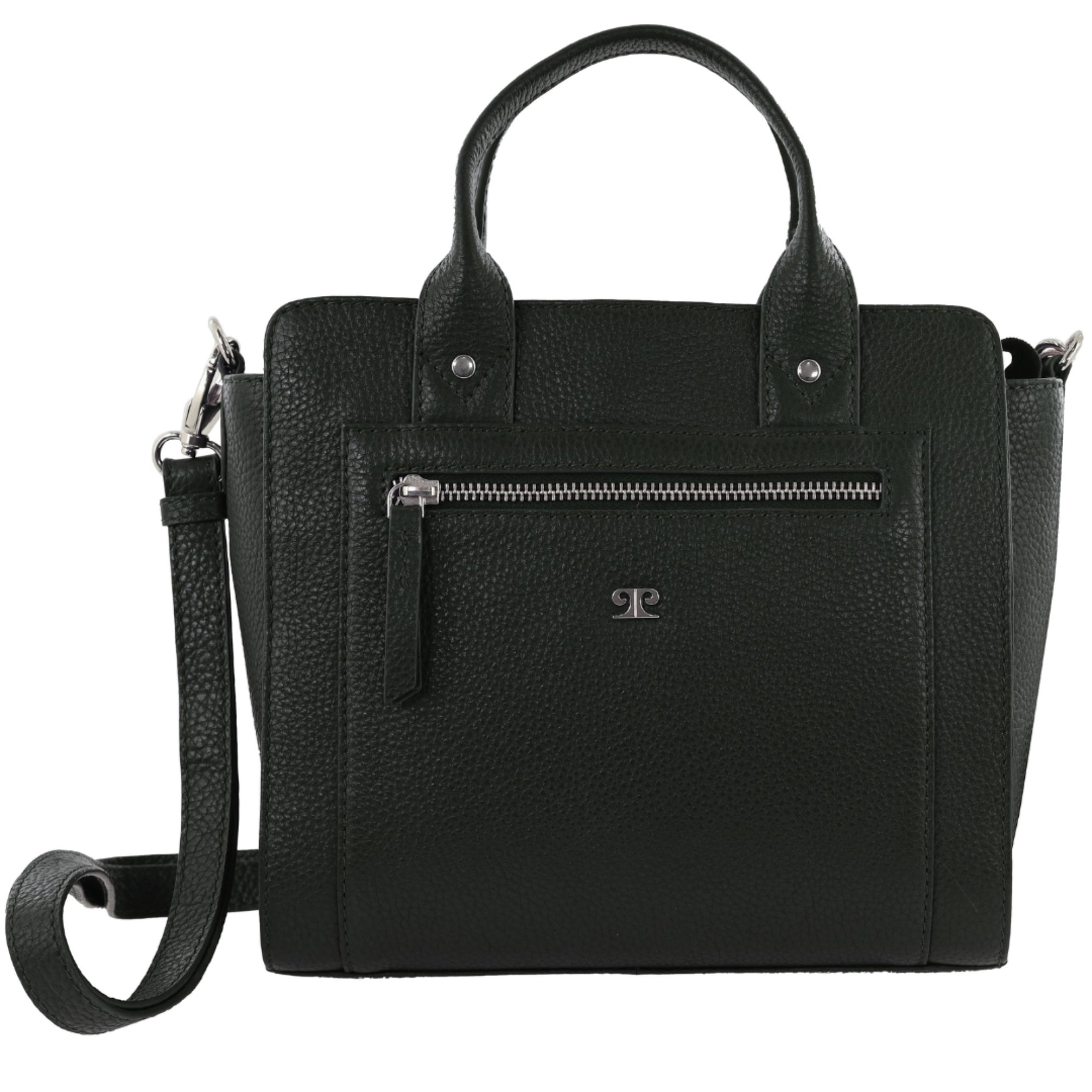 Pierre Cardin Ladies Leather Mini Tote Crossbody Bag