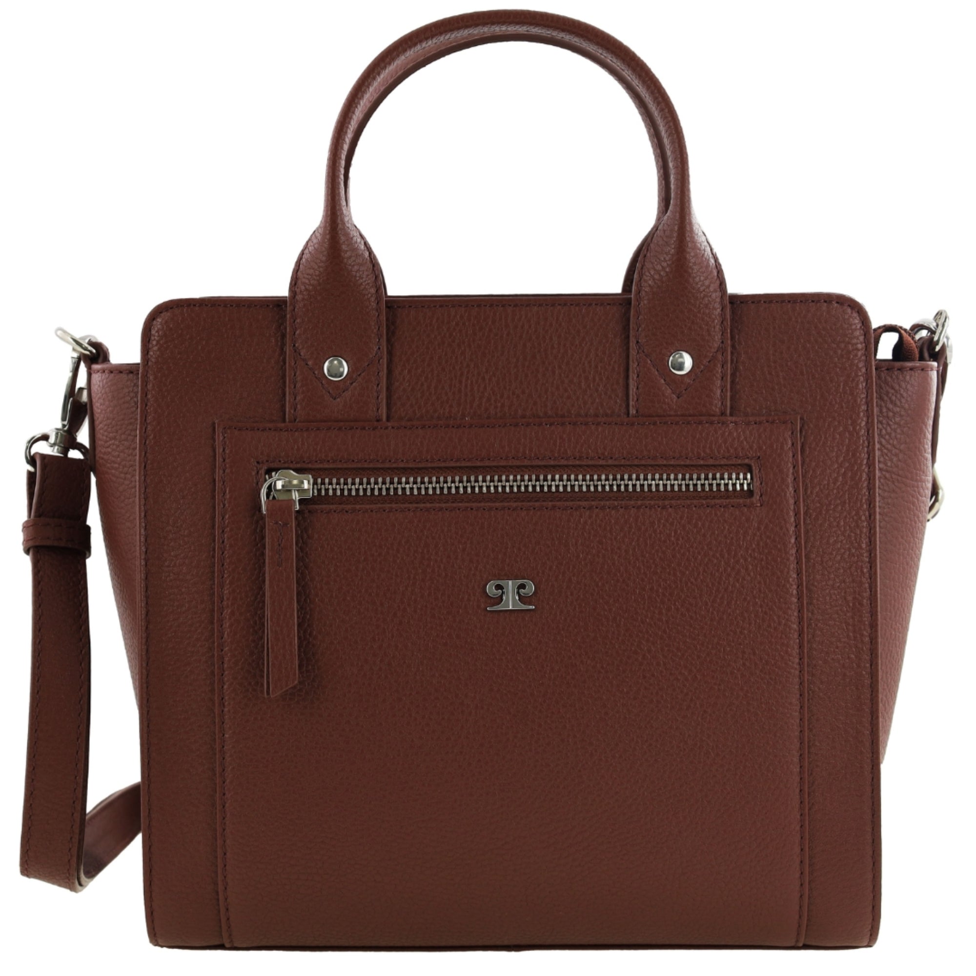 Pierre Cardin Ladies Leather Mini Tote Crossbody Bag