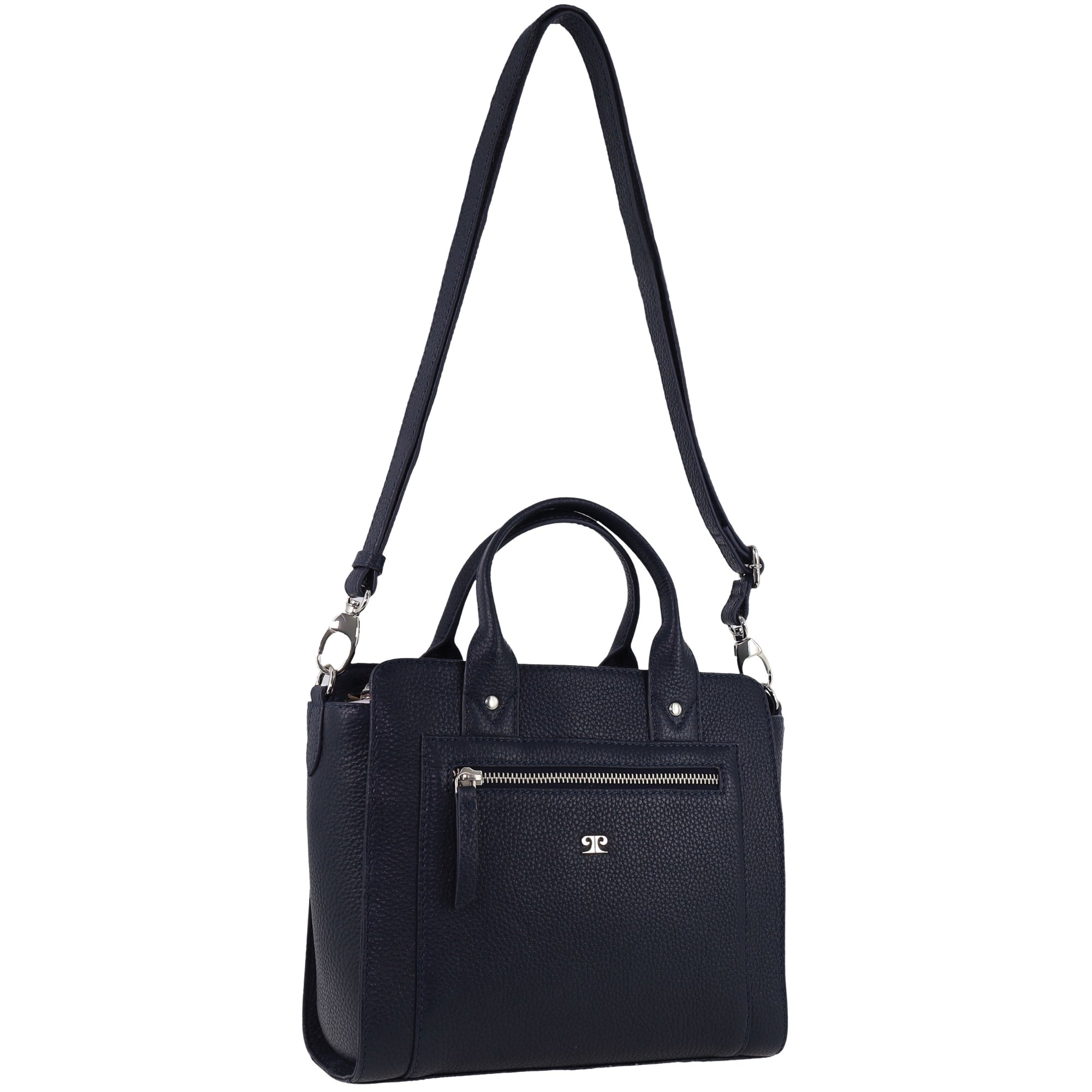 Pierre Cardin Ladies Leather Mini Tote Crossbody Bag