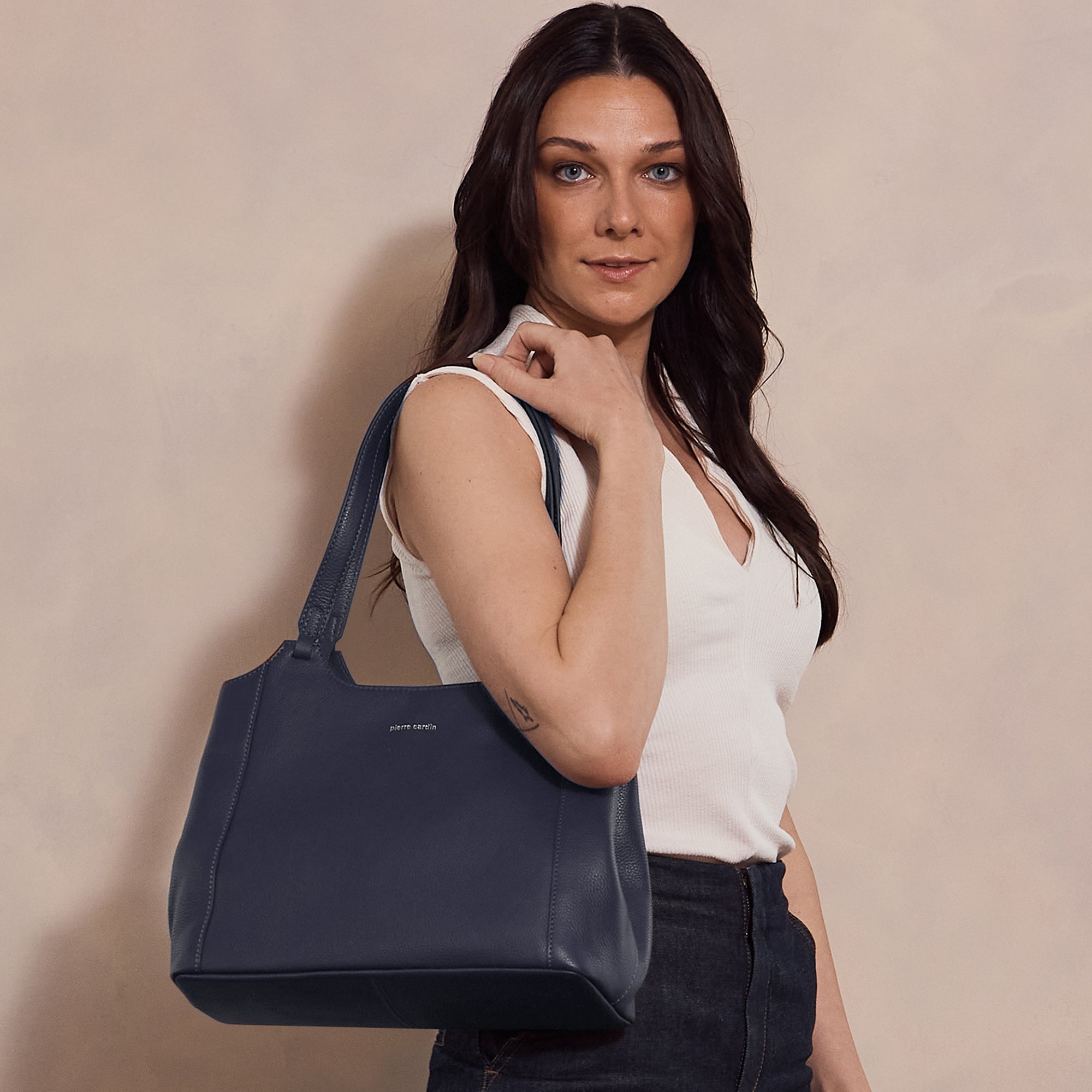 Pierre Cardin Ladies Leather Tote