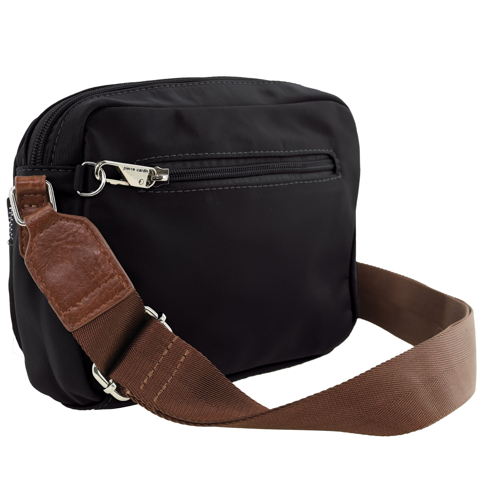 Pierre Cardin RFID Anti-Theft Nylon Crossbody Bag
