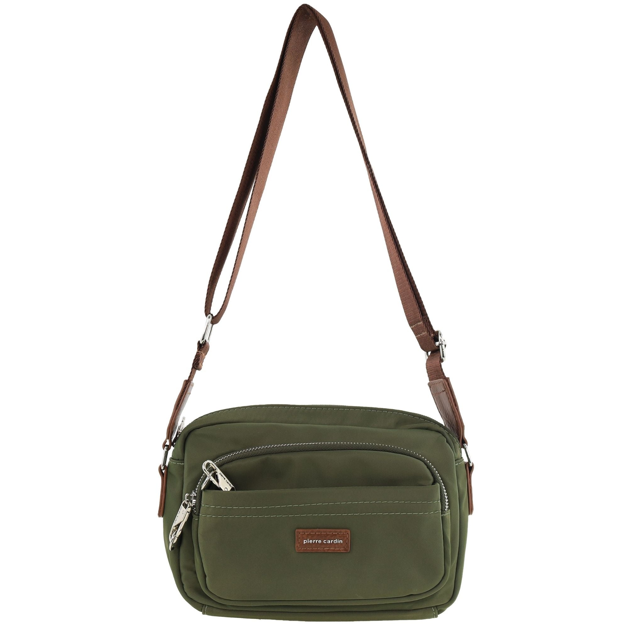 Pierre Cardin RFID Anti-Theft Nylon Crossbody Bag