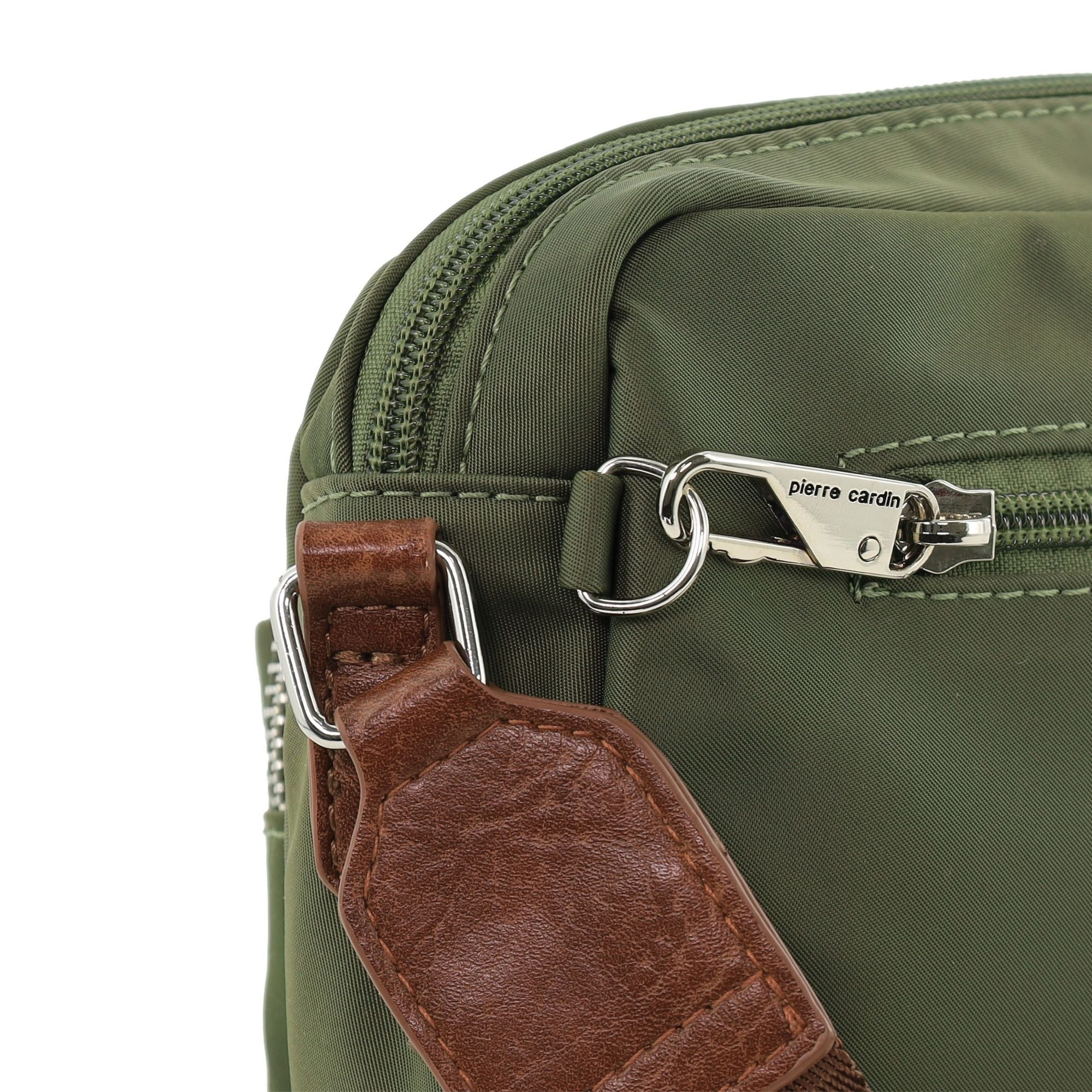 Pierre Cardin RFID Anti-Theft Nylon Crossbody Bag