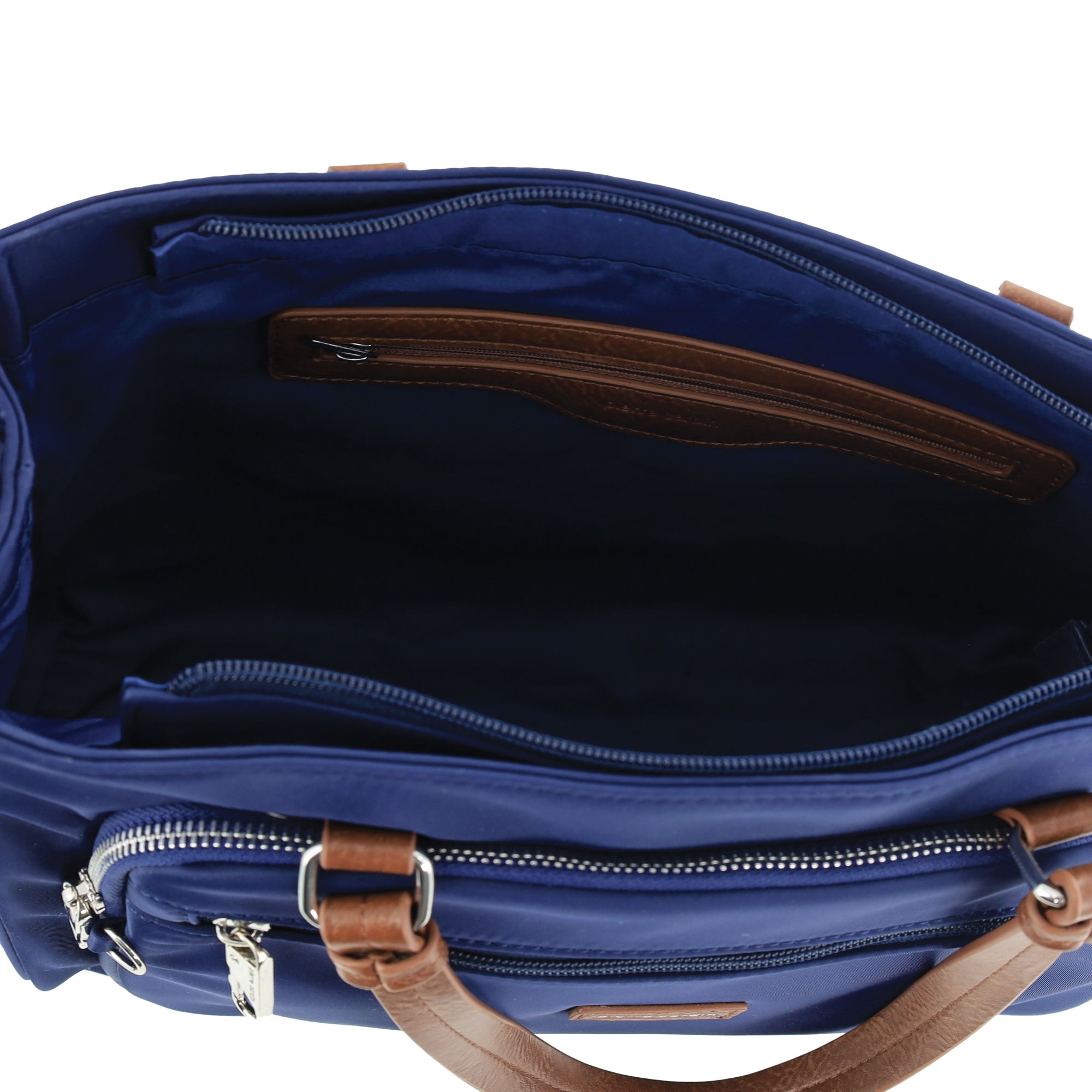 Pierre Cardin RFID Anti-Theft Nylon Mini Tote with Crossbody