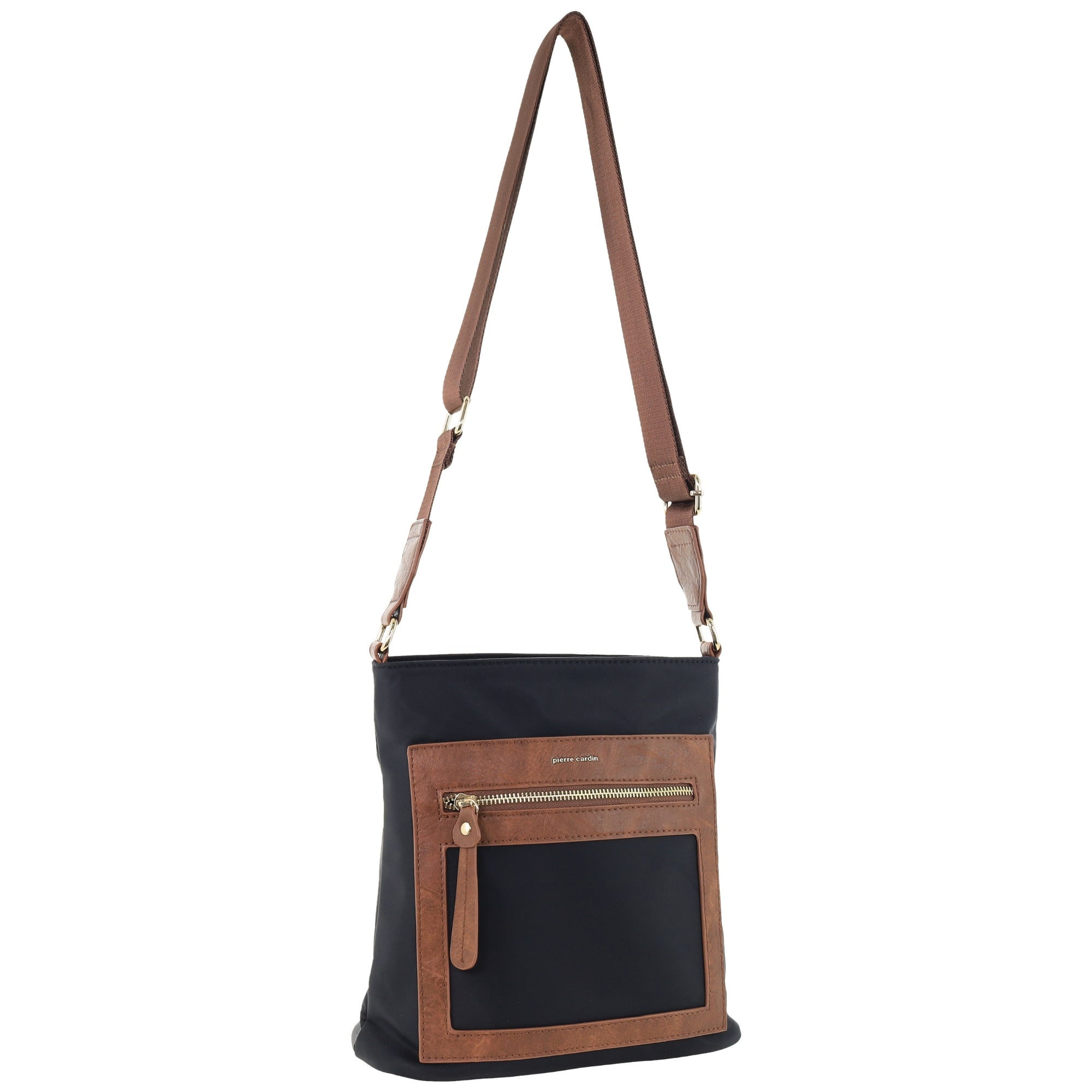 Pierre Cardin RFID Lightweight Nylon Crossbody Bag