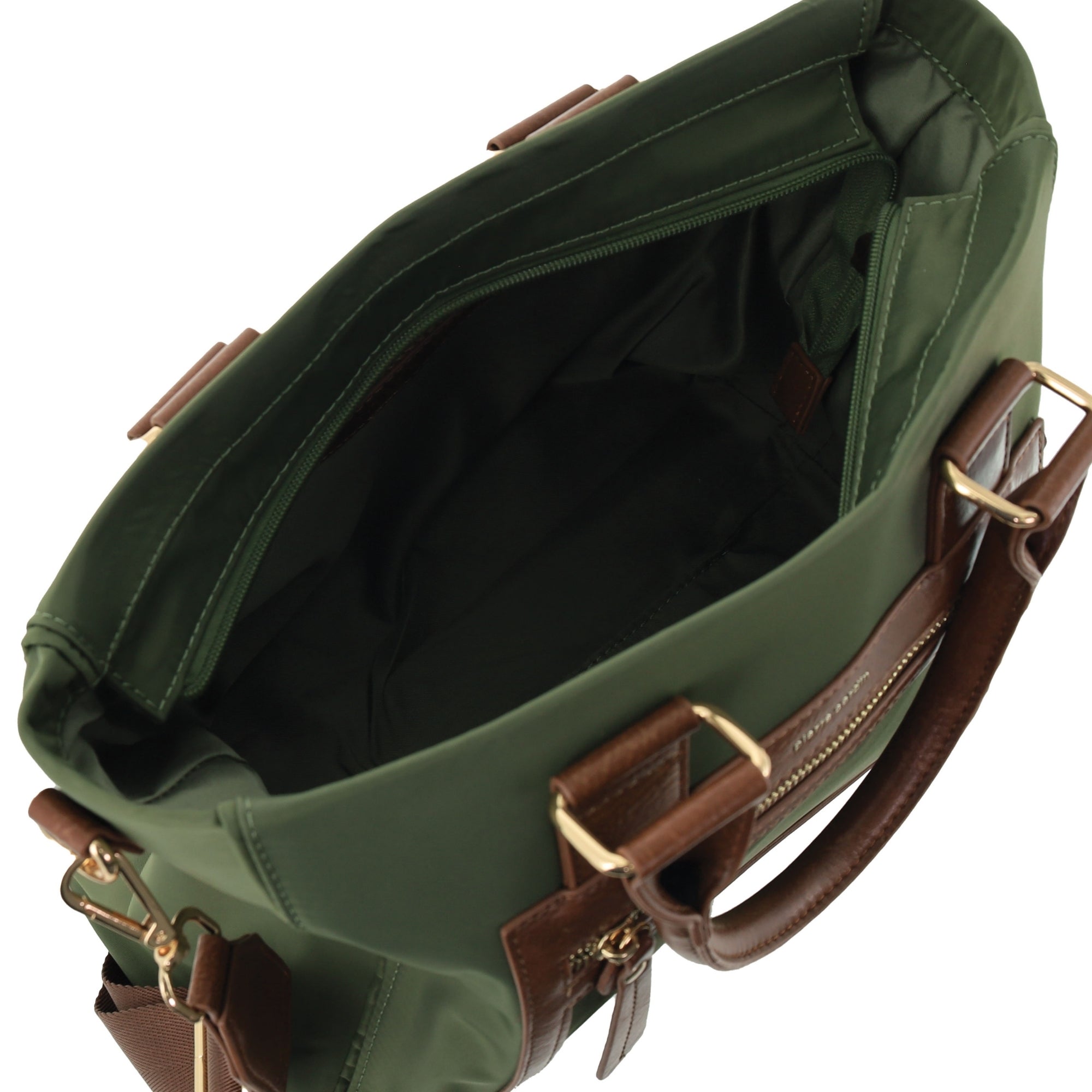 Pierre Cardin RFID Lightweight Nylon Mini Tote with Crossbody