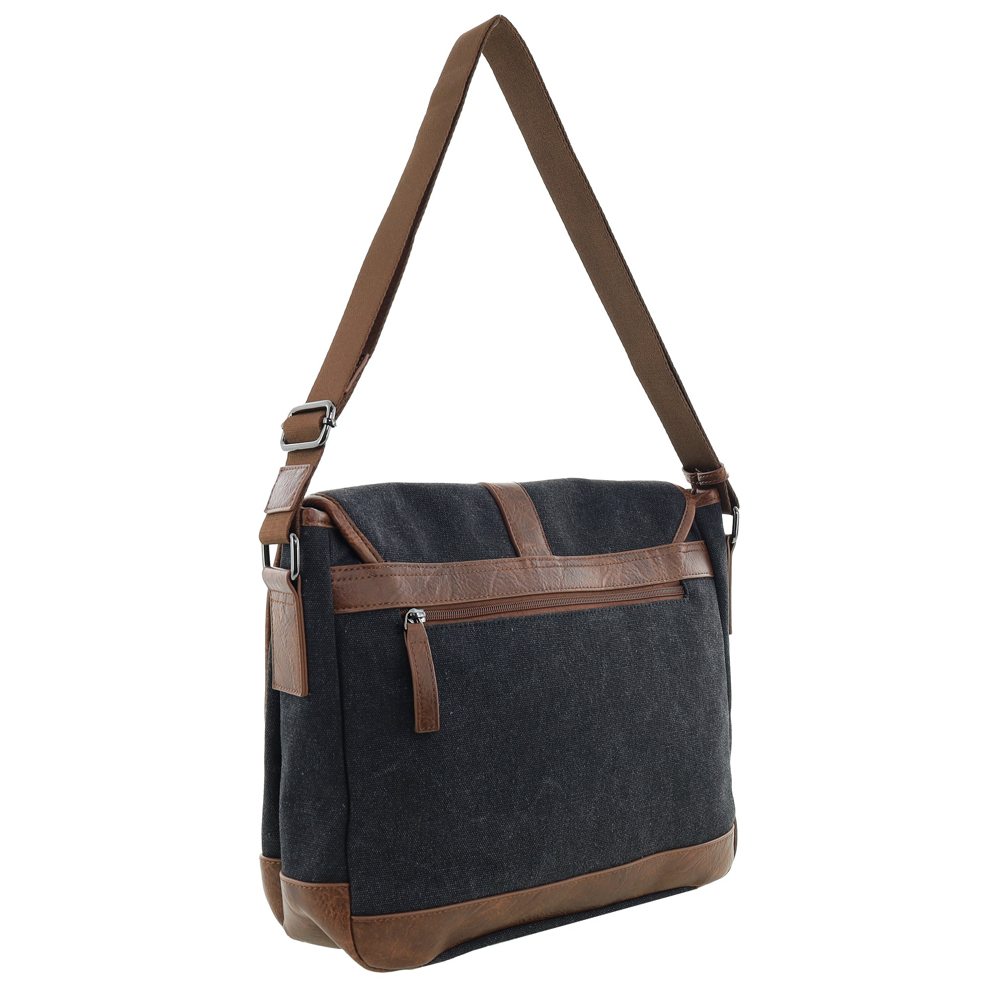 Pierre Cardin Canvas Messenger Bag