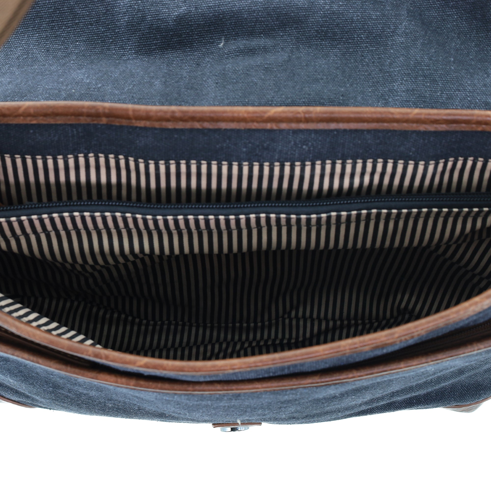 Pierre Cardin Canvas Messenger Bag