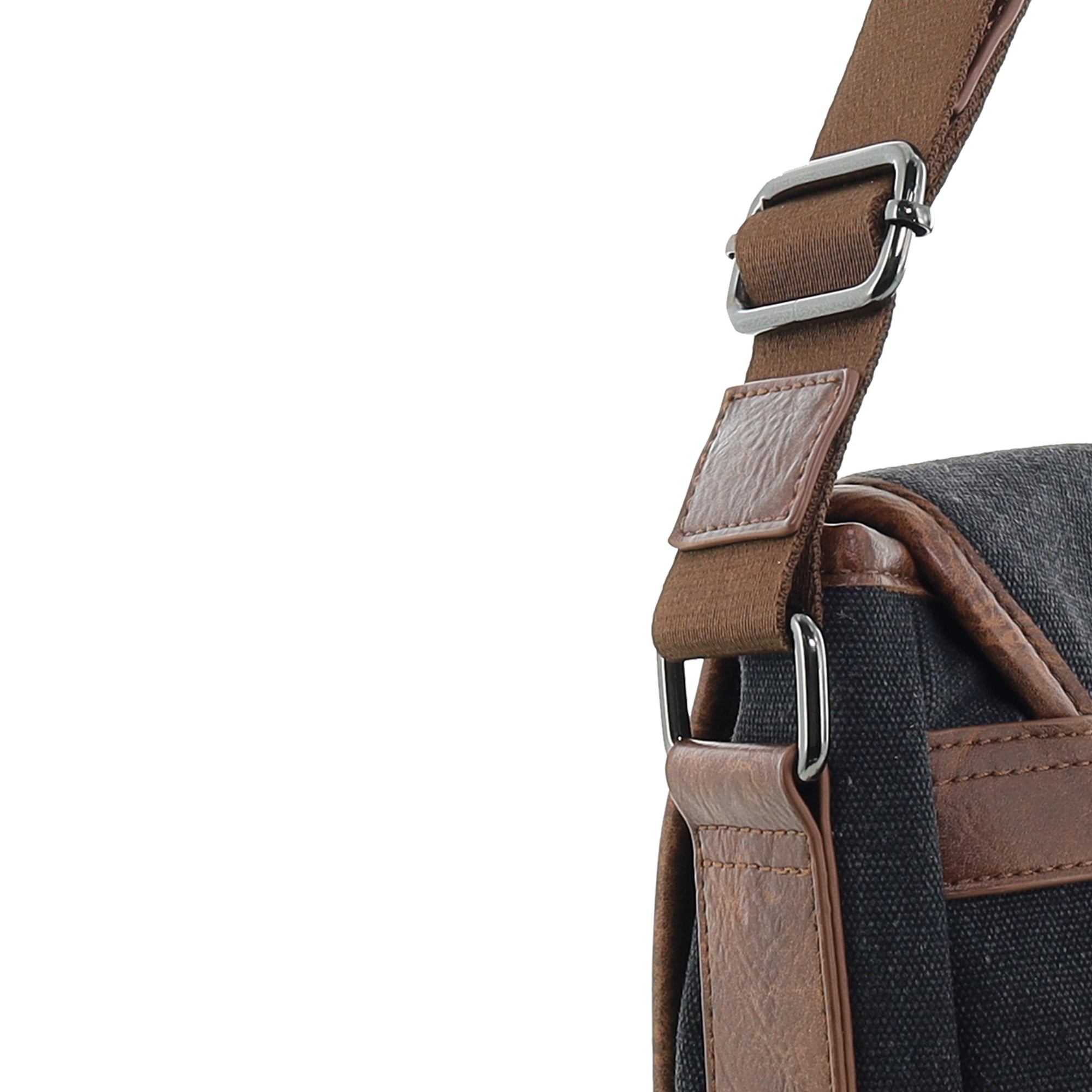 Pierre Cardin Canvas Messenger Bag
