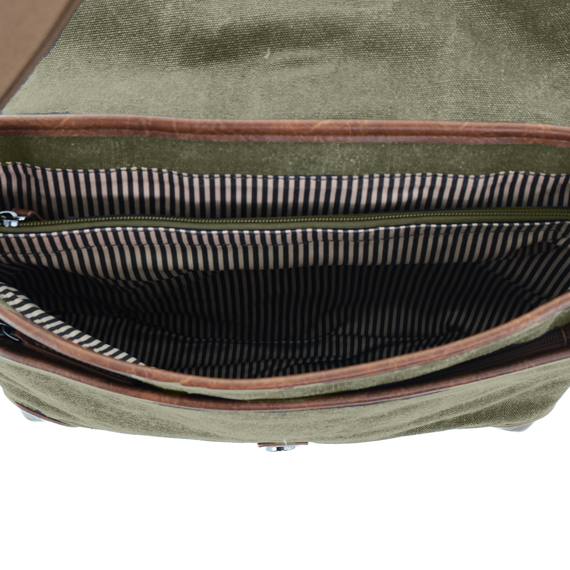 Pierre Cardin Canvas Messenger Bag