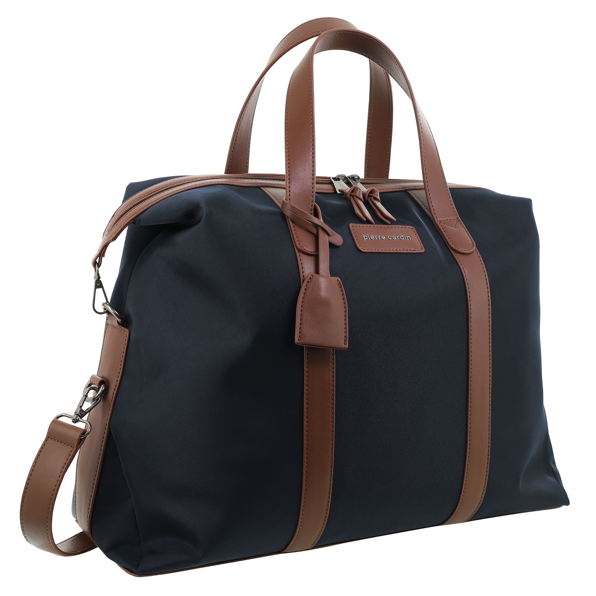 Pierre Cardin 2-Tone Lite Duffle Carry On