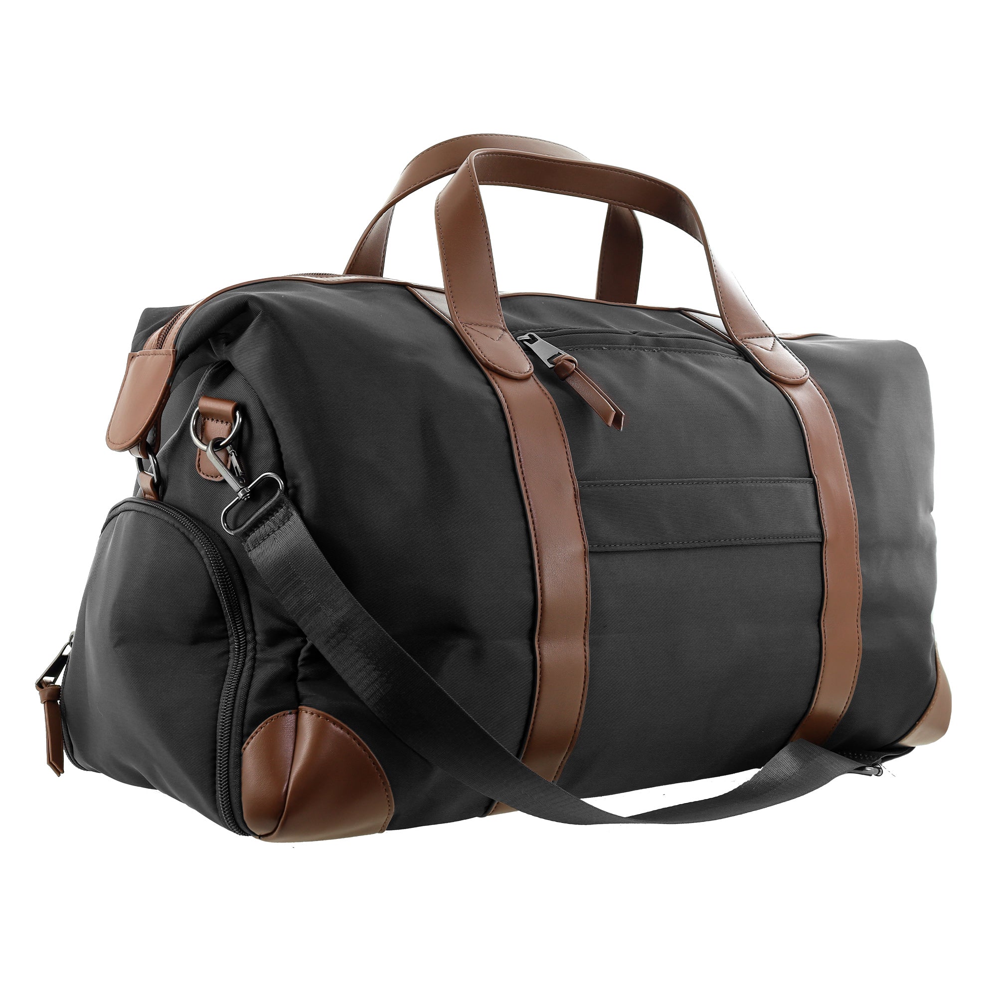 Pierre Cardin 2-Tone Lite Overnight Bag