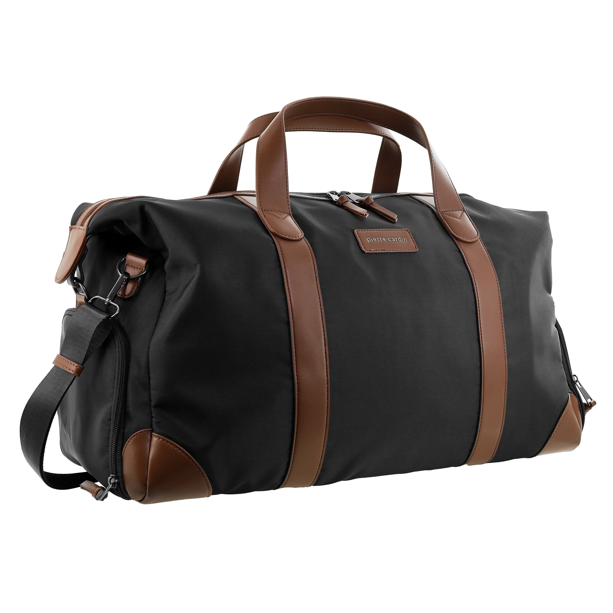 Pierre Cardin 2-Tone Lite Overnight Bag