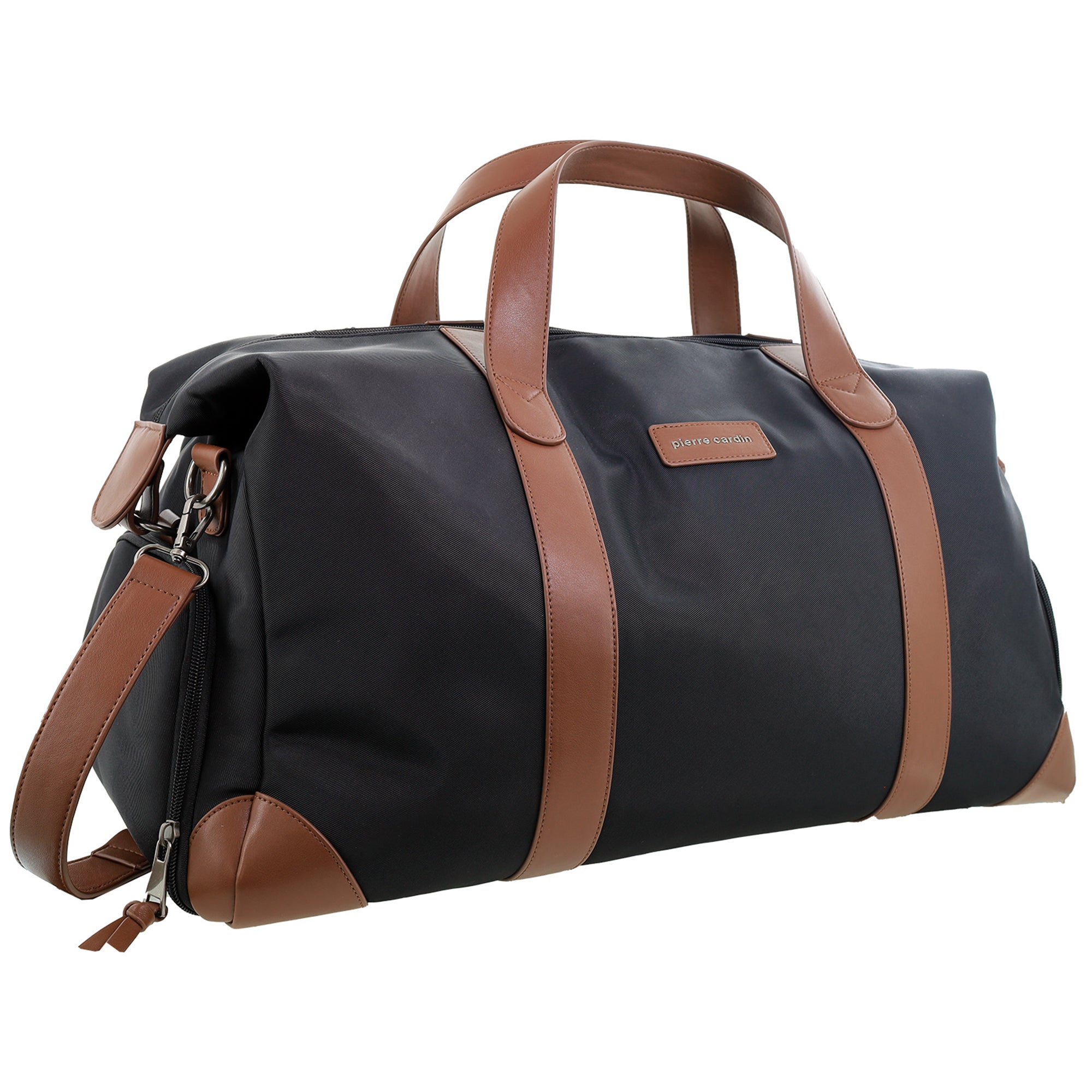 Pierre Cardin 2-Tone Lite Overnight Bag