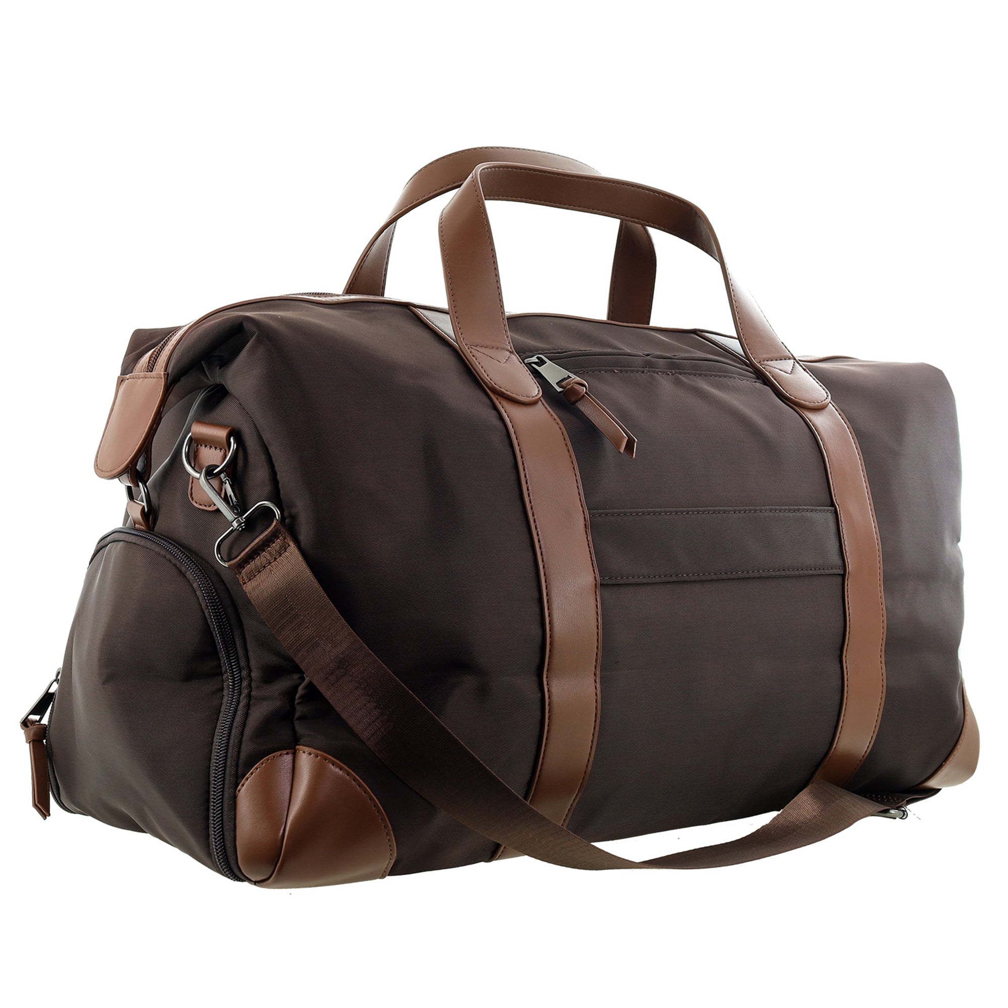 Pierre Cardin 2-Tone Lite Overnight Bag