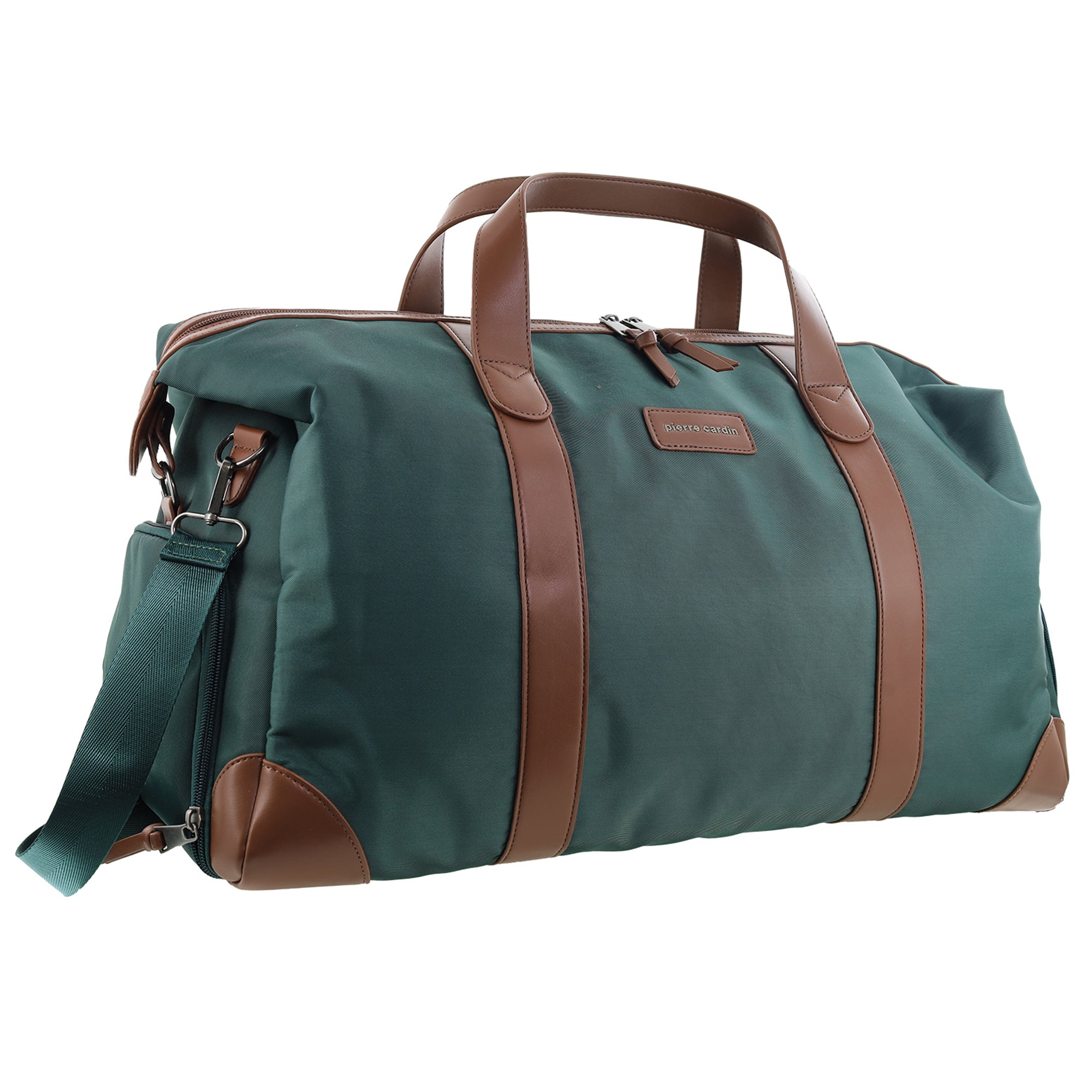 Pierre Cardin 2-Tone Lite Overnight Bag