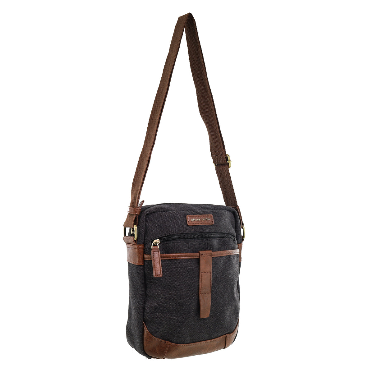 Pierre Cardin Canvas Crossbody Bag