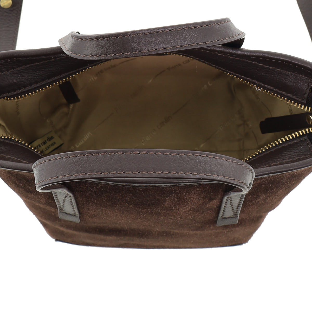 Pierre Cardin Genuine Suede Leather Bag