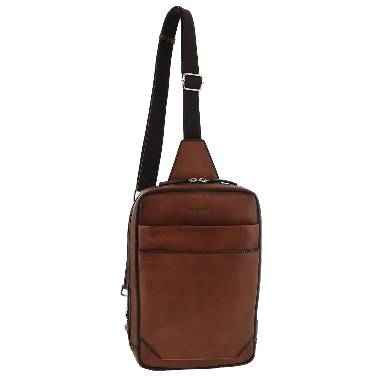 Pierre Cardin Men’s Genuine Leather Sling Bag
