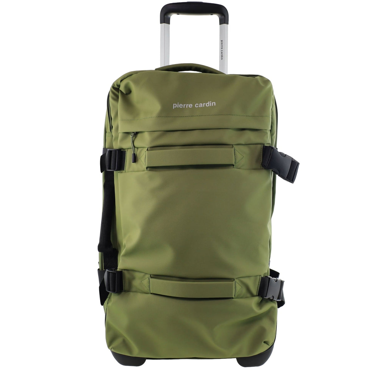 Pierre Cardin 61cm MEDIUM Soft Shell Trolley Case in Olive