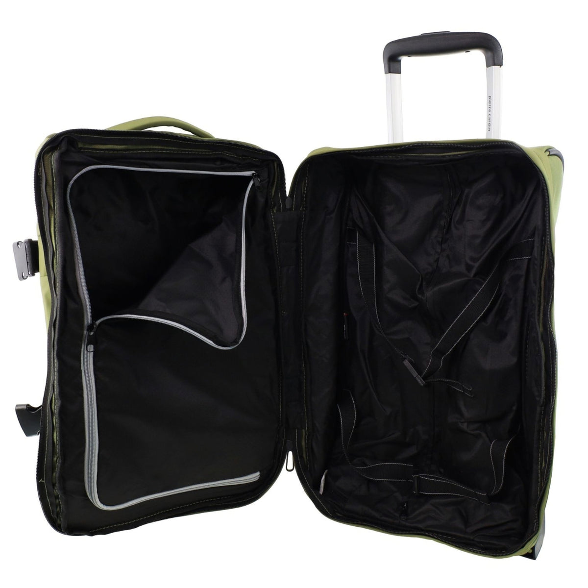 Pierre Cardin 50cm CABIN Soft Shell Trolley Case in Olive
