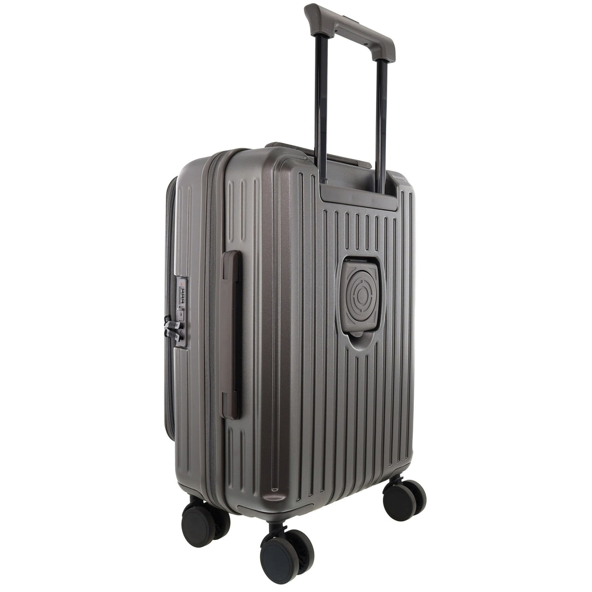 Pierre Cardin Escapade 55cm CABIN Hard Shell Case in Pewter