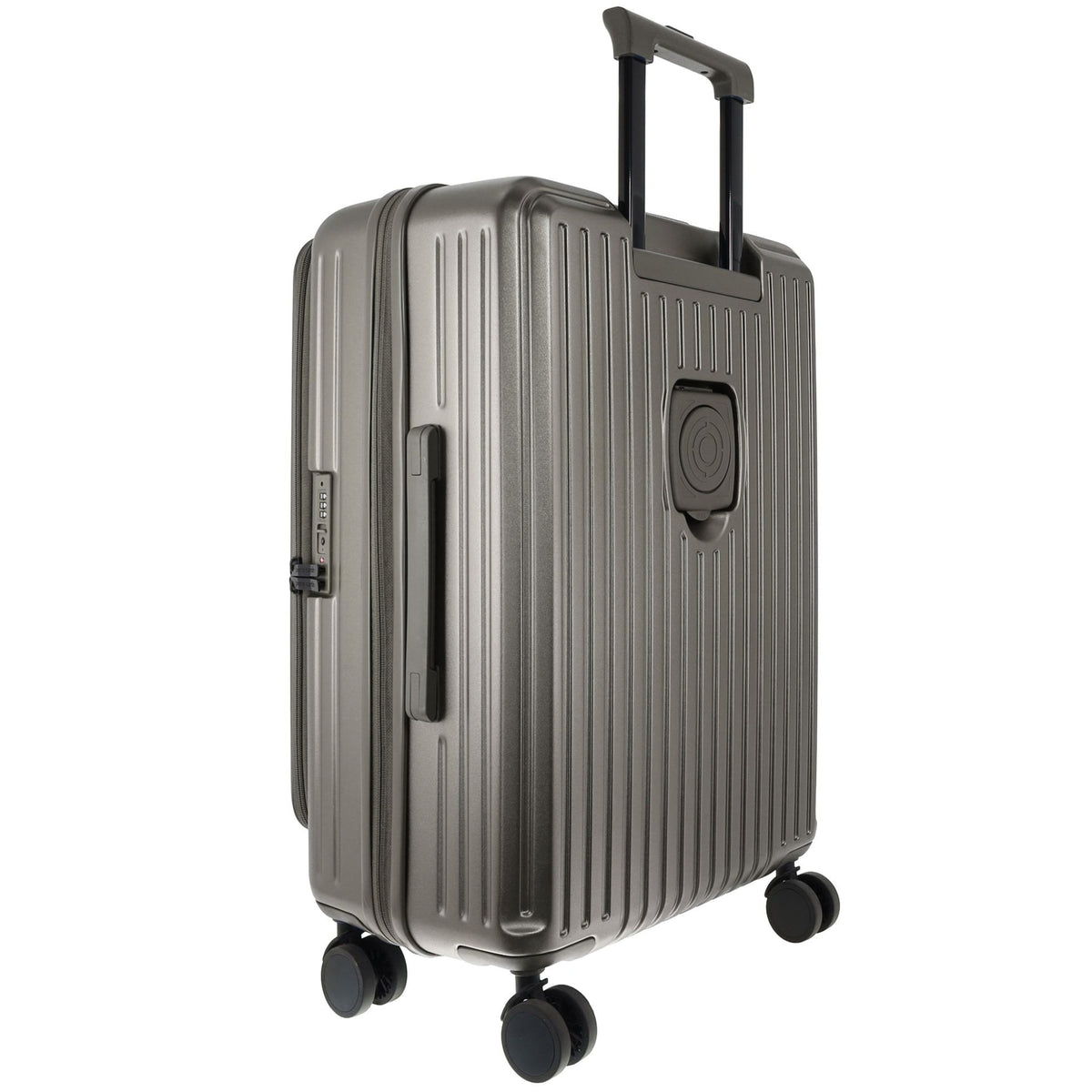 Pierre Cardin Escapade 67cm MEDIUM Hard Shell Case in Pewter