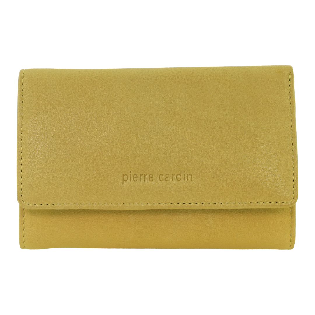 Pierre Cardin Leather Ladies Tri-Fold Wallet