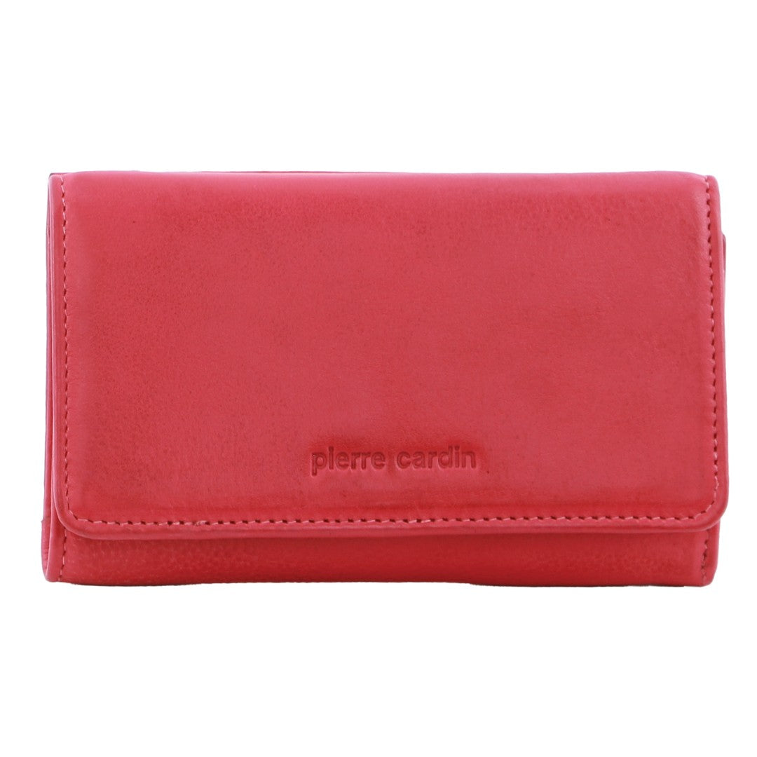 Pierre Cardin Leather Ladies Tri-Fold Wallet