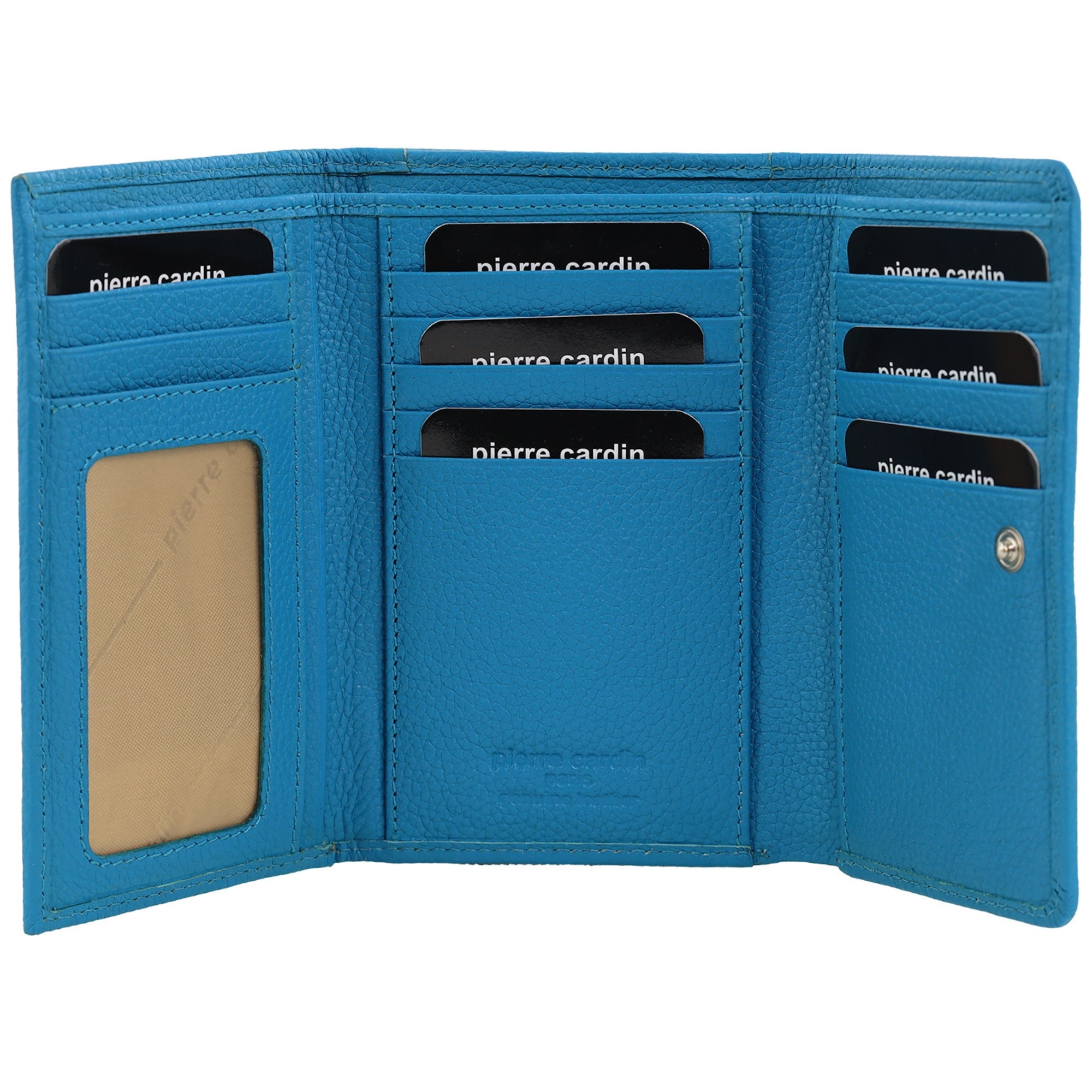 Pierre Cardin Leather Ladies Tri-Fold Wallet