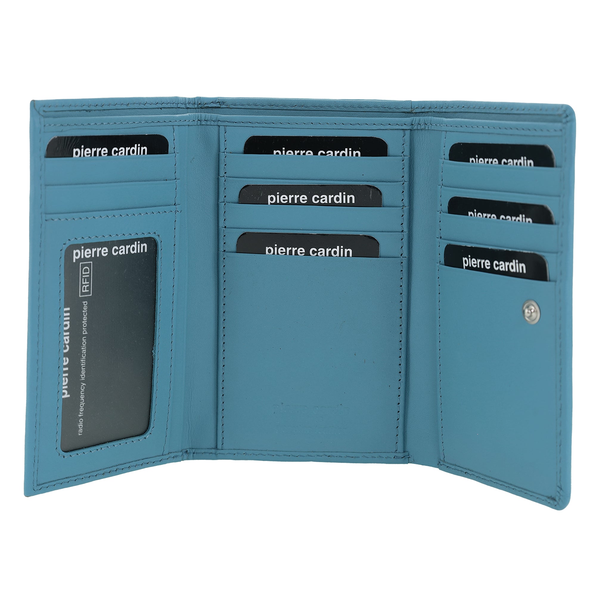 Pierre Cardin Leather Ladies Tri-Fold Wallet